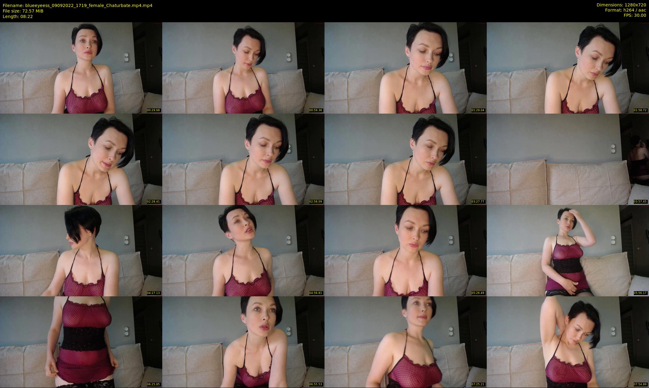 blueeyeess — 9 minute Chaturbate female cam show recording, 720p, Sep 9, 2022