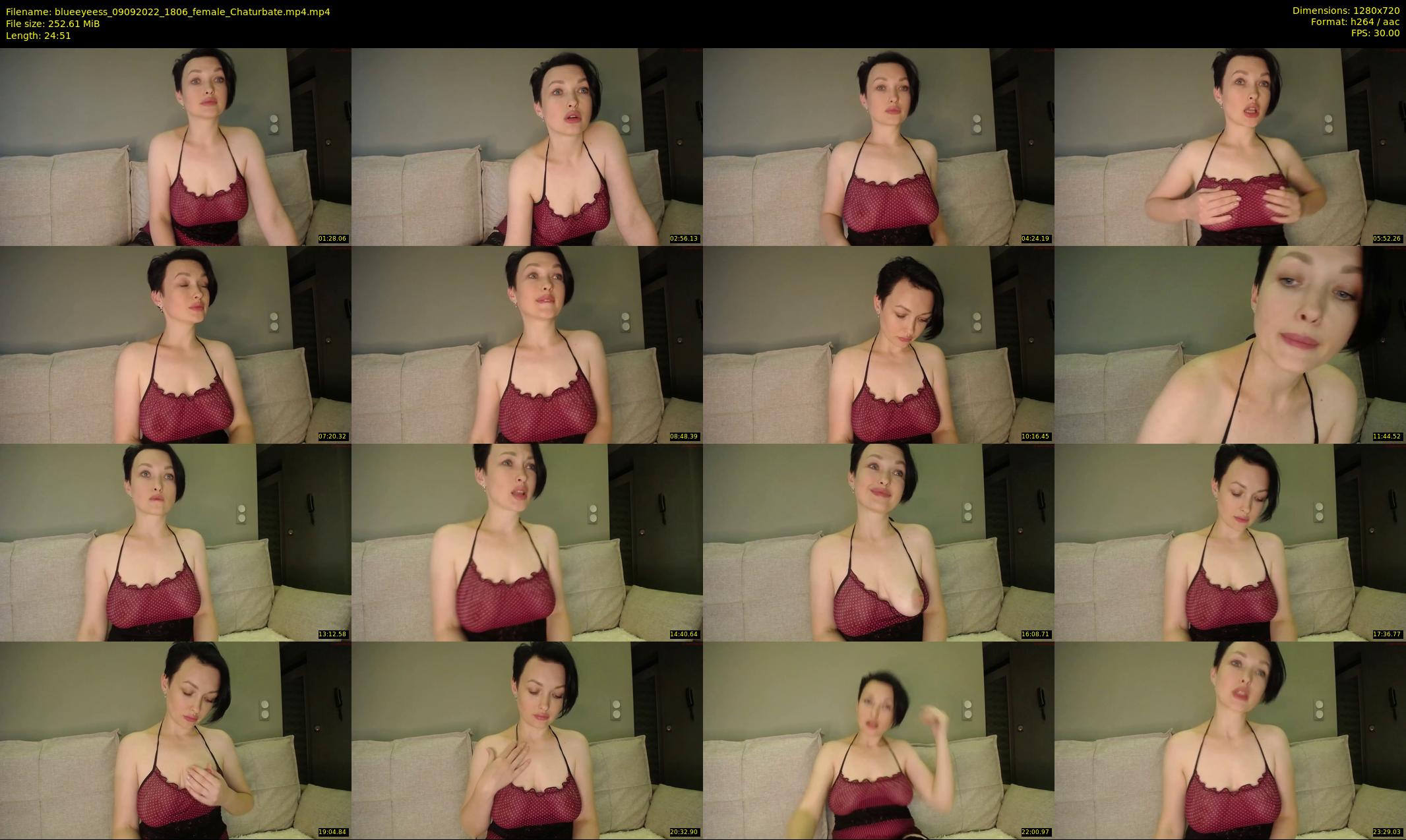 blueeyeess — 25 minute Chaturbate female cam show recording, 720p, Sep 9, 2022
