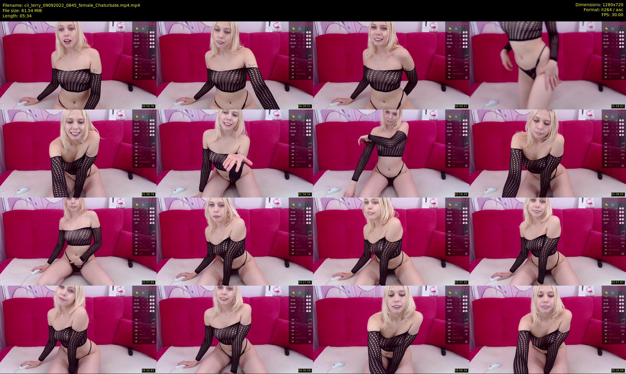 cii_lerry — 6 minute Chaturbate female cam show recording, 720p, Sep 9, 2022