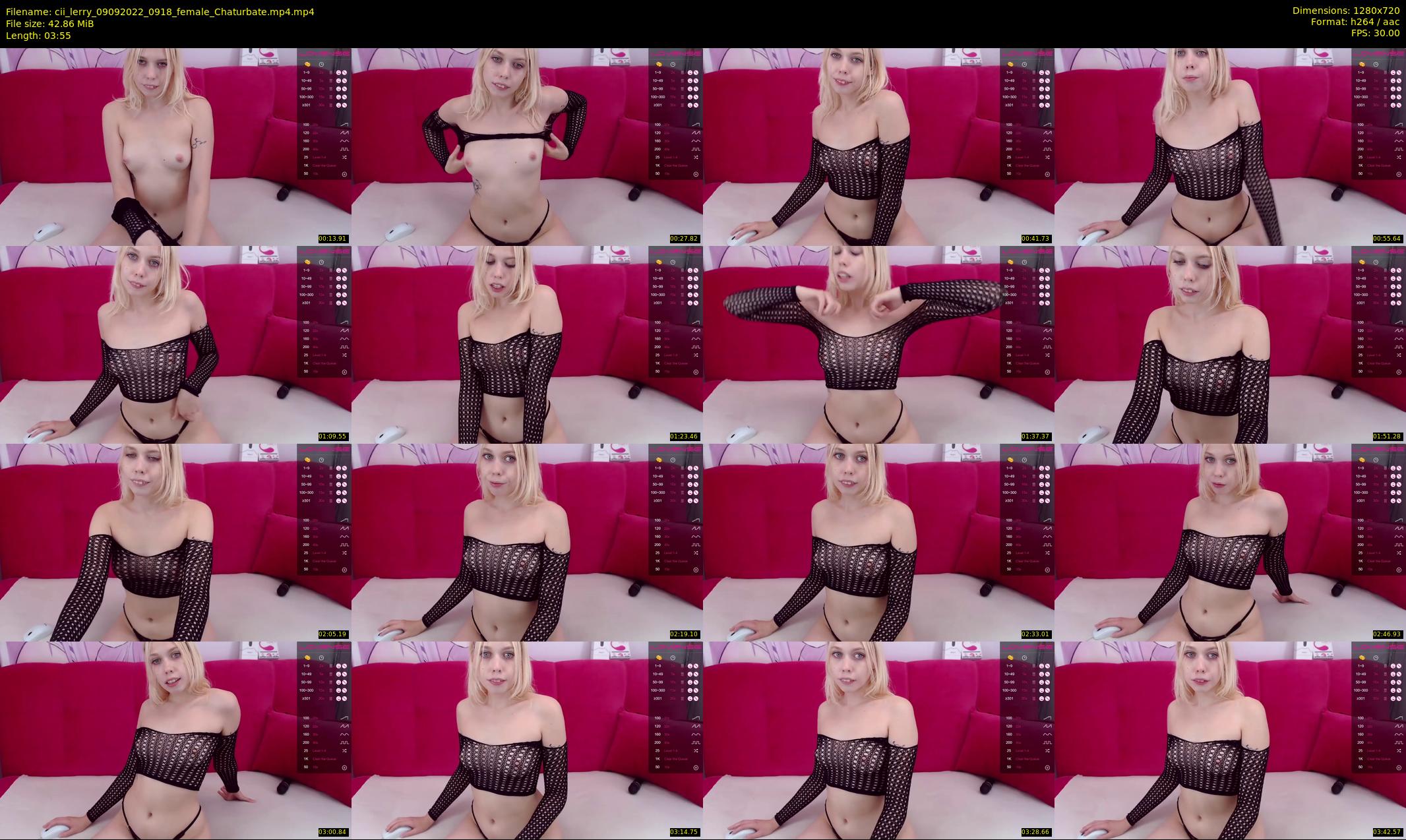 cii_lerry — 4 minute Chaturbate female cam show recording, 720p, Sep 9, 2022