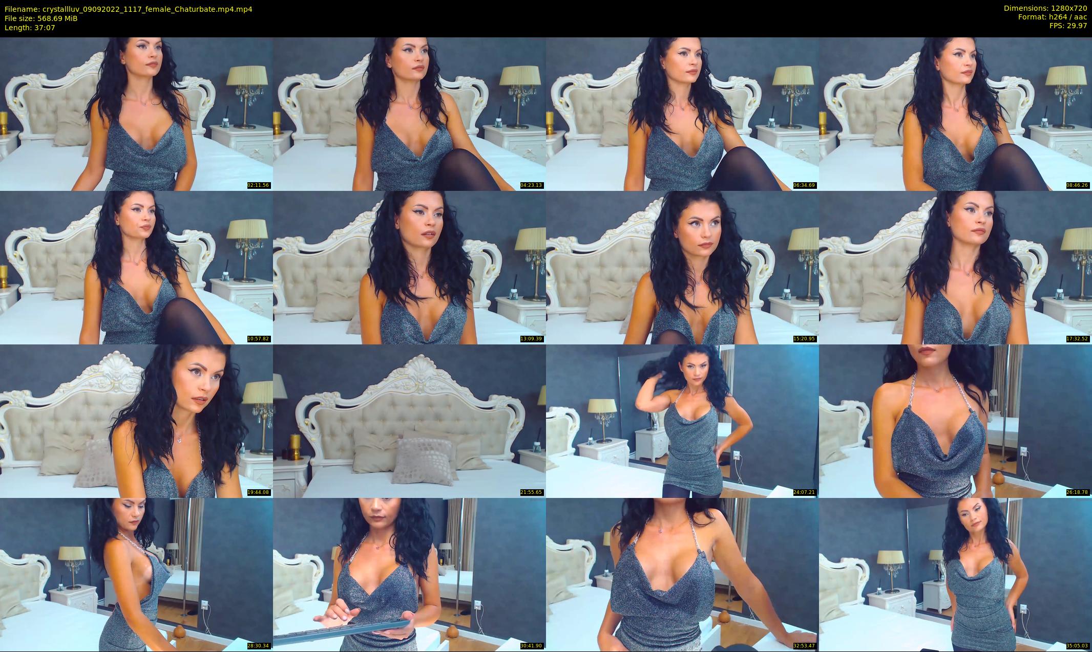 crystallluv — 38 minute Chaturbate female cam show recording, 720p, Sep 9, 2022