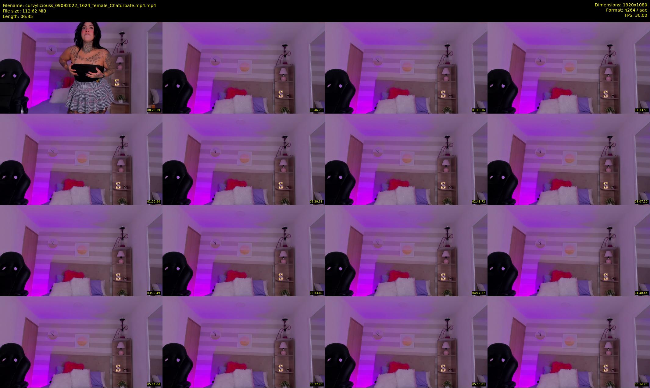 curvyliciouss — 7 minute Chaturbate female cam show recording, 1080p, Sep 9, 2022