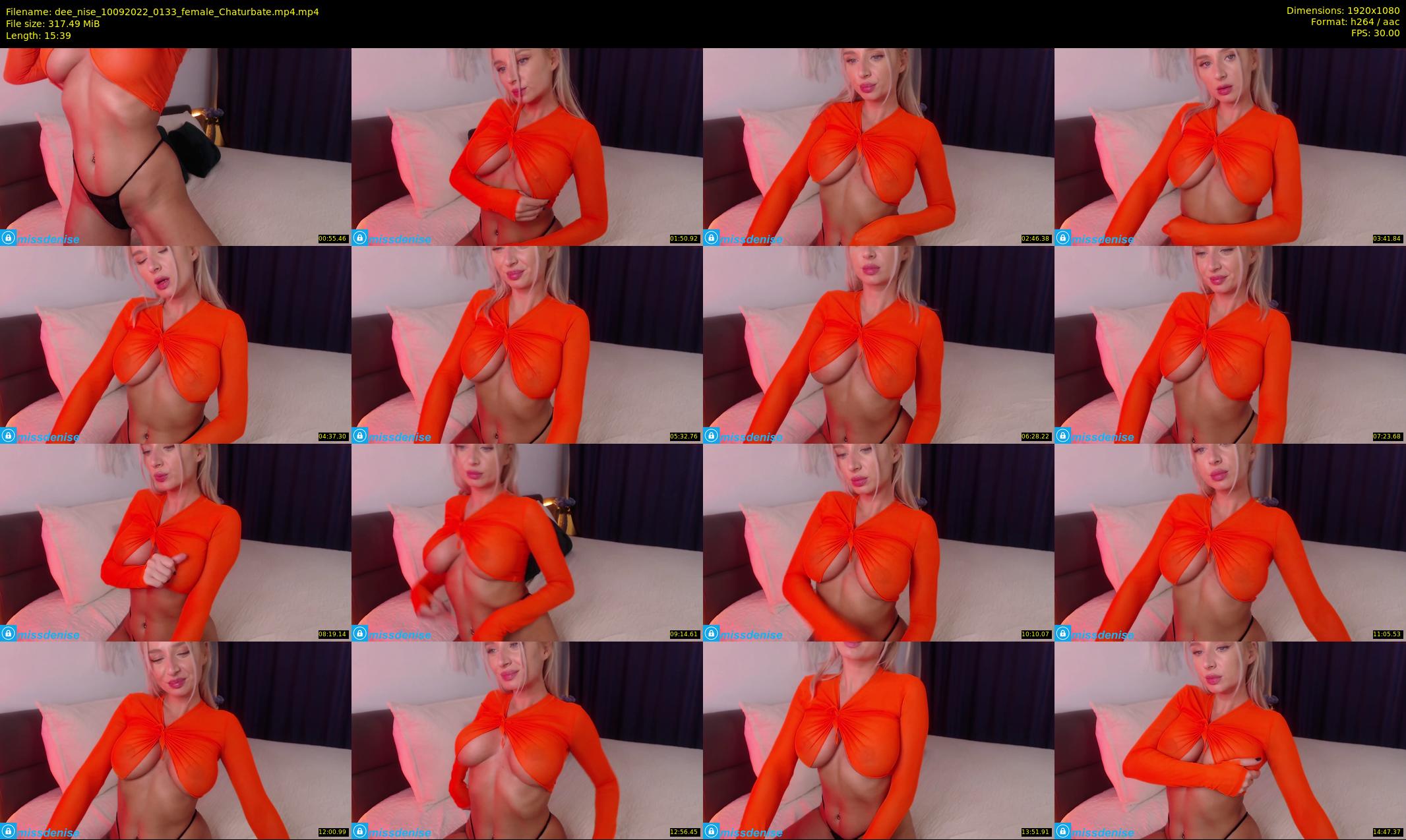 dee_nise — 16 minute Chaturbate female cam show recording, 1080p, Sep 10, 2022