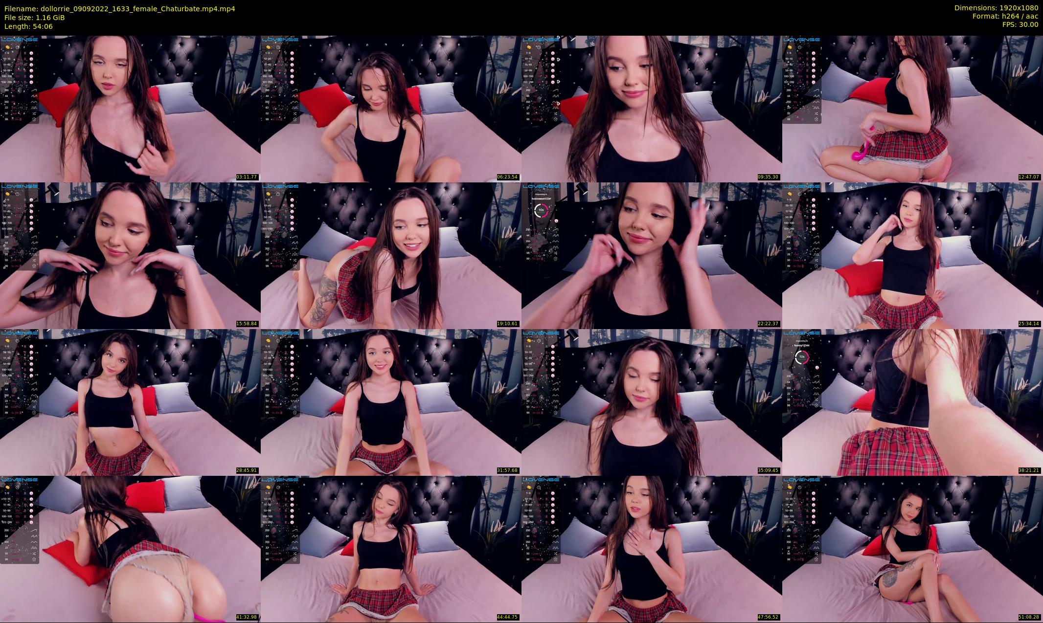 dollorrie — 55 minute Chaturbate couple cam show recording, 1080p, Sep 9, 2022