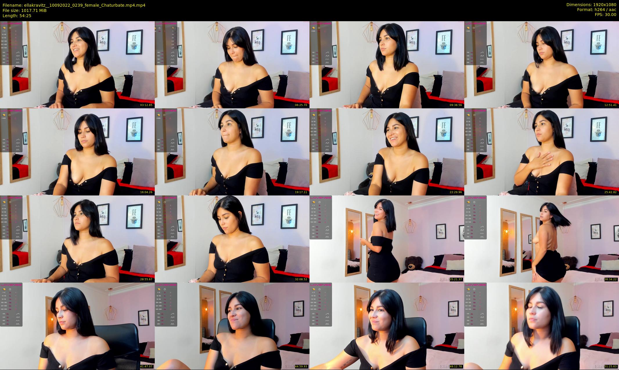 ellakravitz_ — 55 minute Chaturbate female cam show recording, 1080p, Sep 10, 2022
