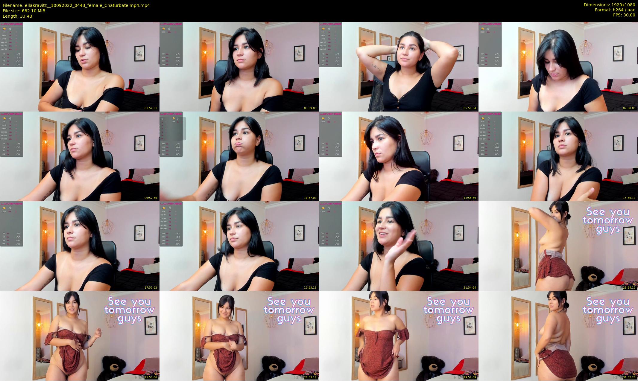 ellakravitz_ — 34 minute Chaturbate female cam show recording, 1080p, Sep 10, 2022