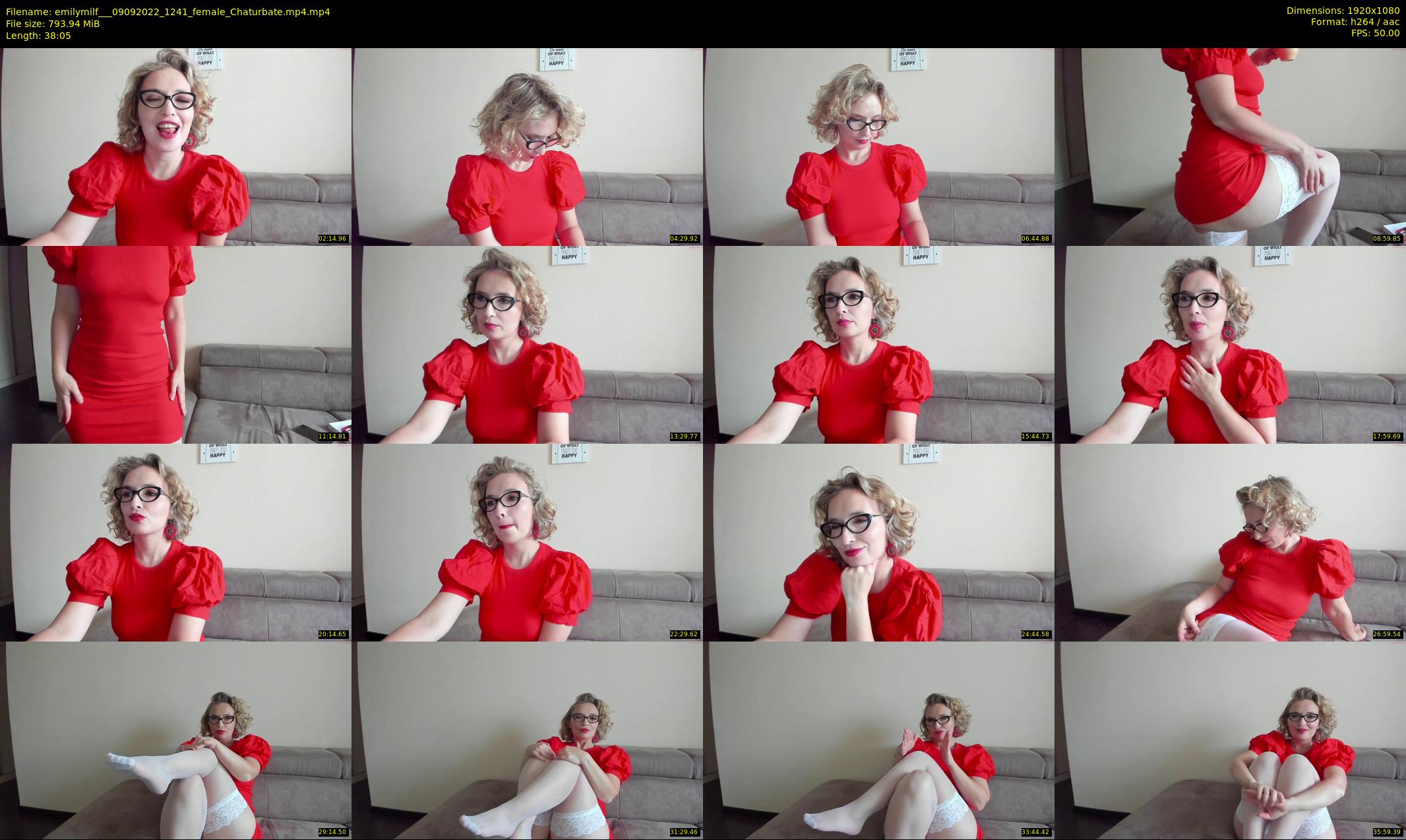 emilymilf__ — 39 minute Chaturbate female cam show recording, 1080p, Sep 9, 2022