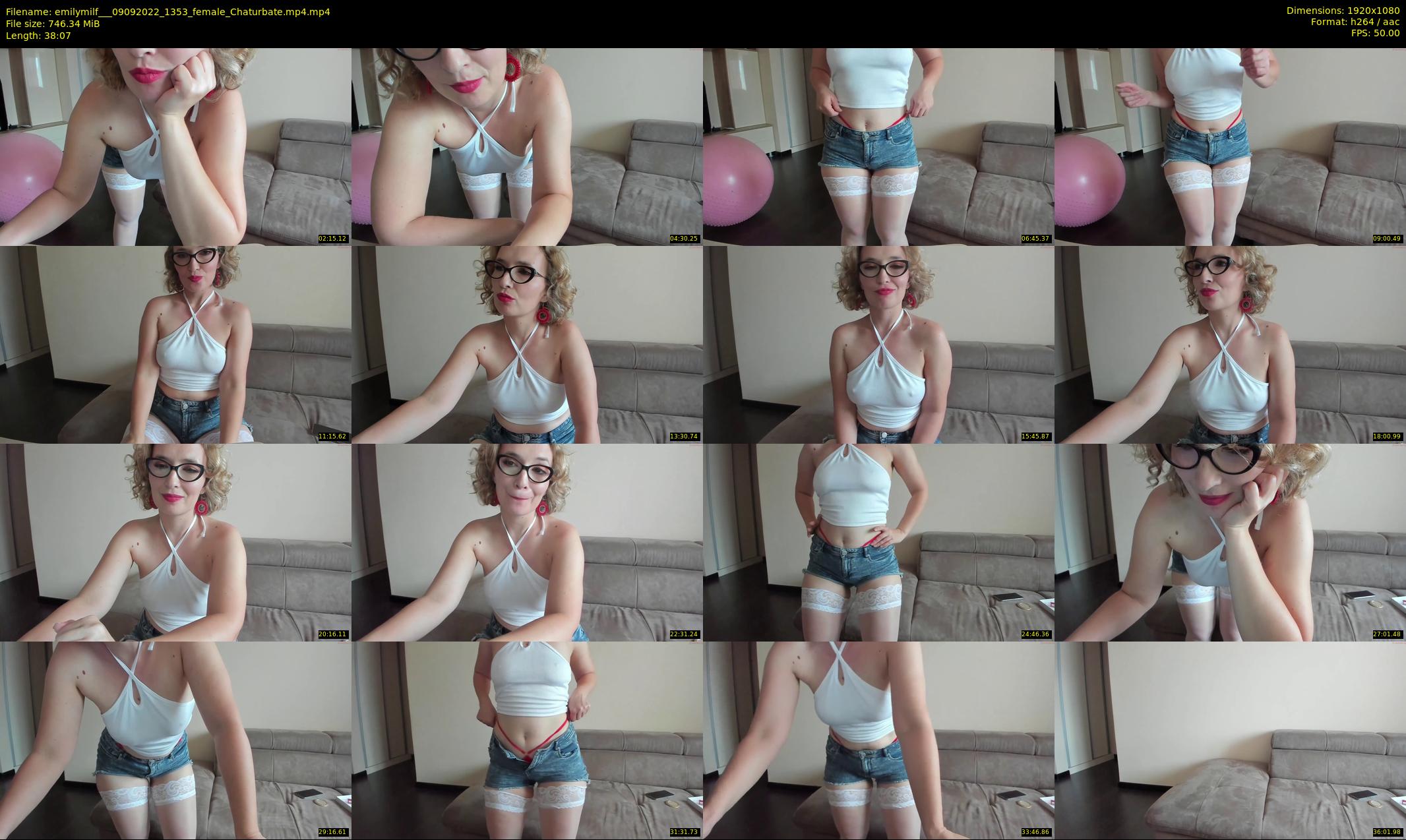 emilymilf__ — 39 minute Chaturbate female cam show recording, 1080p, Sep 9, 2022