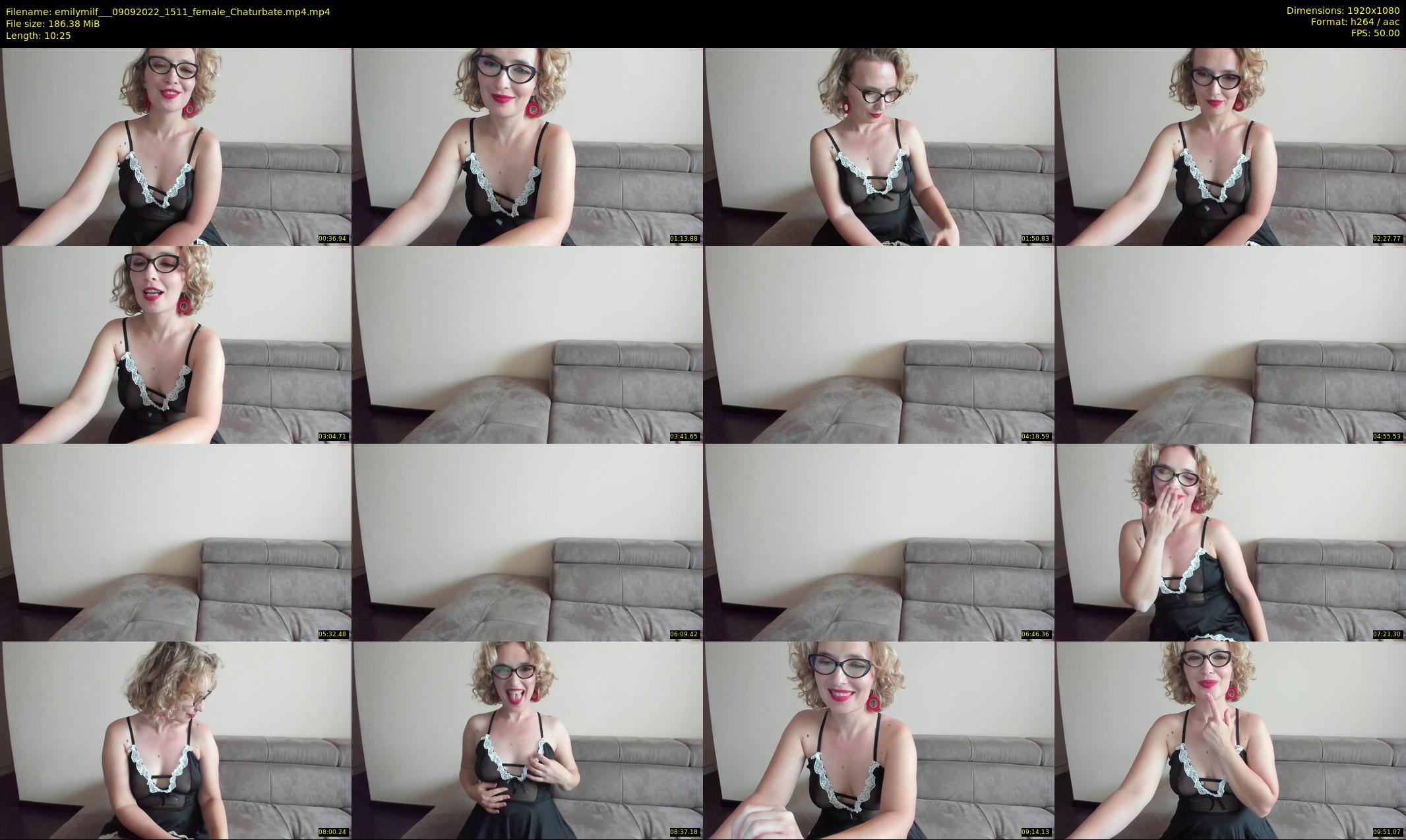 emilymilf__ — 11 minute Chaturbate female cam show recording, 1080p, Sep 9, 2022