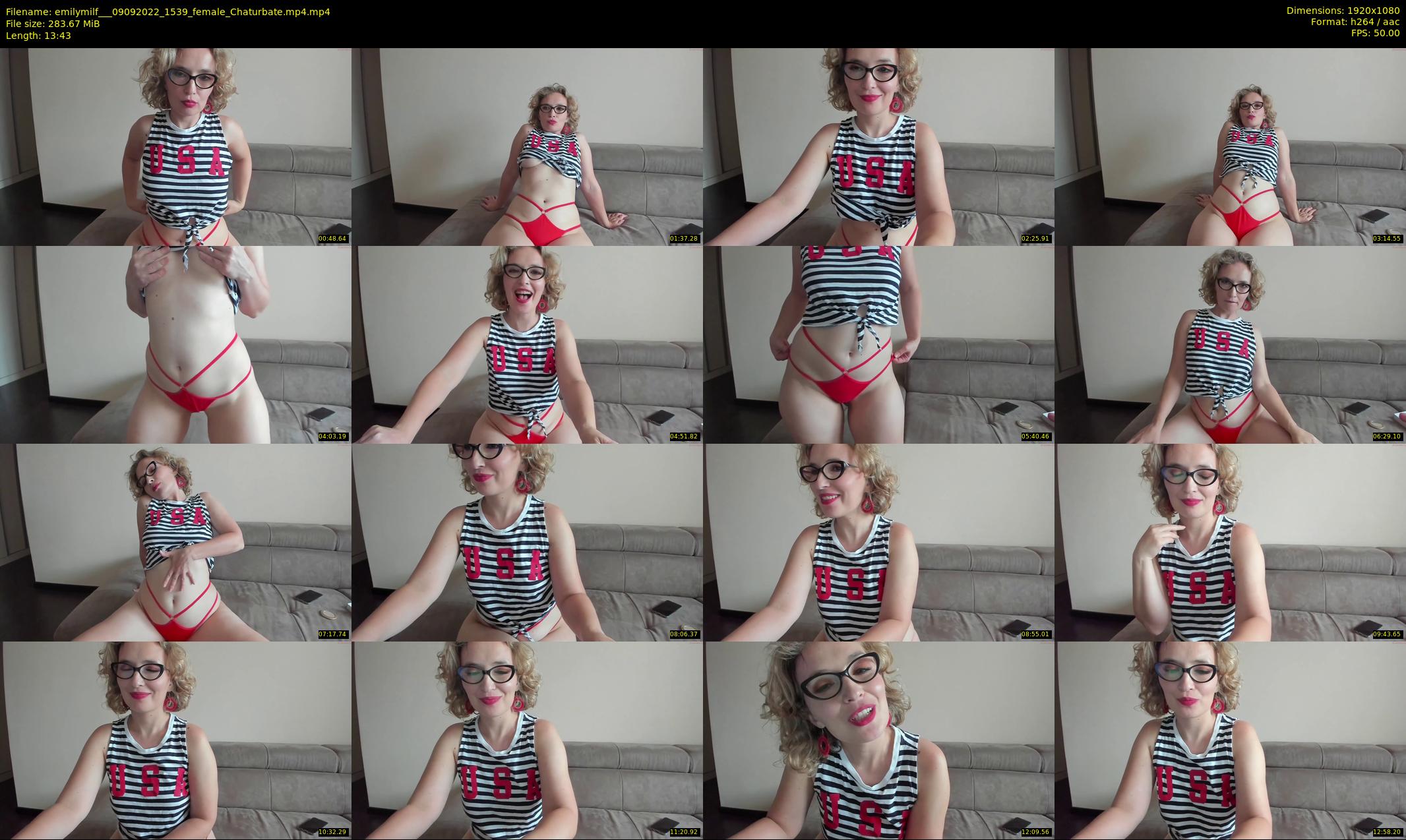 emilymilf__ — 14 minute Chaturbate female cam show recording, 1080p, Sep 9, 2022