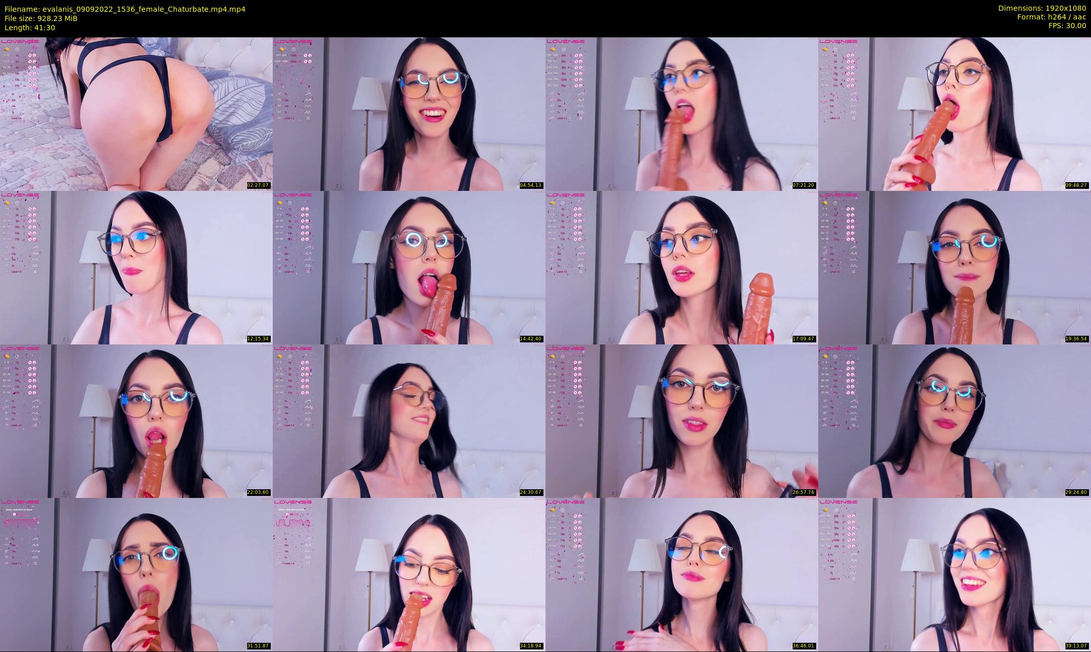 evalanis — 42 minute Chaturbate couple cam show recording, 1080p, Sep 9, 2022