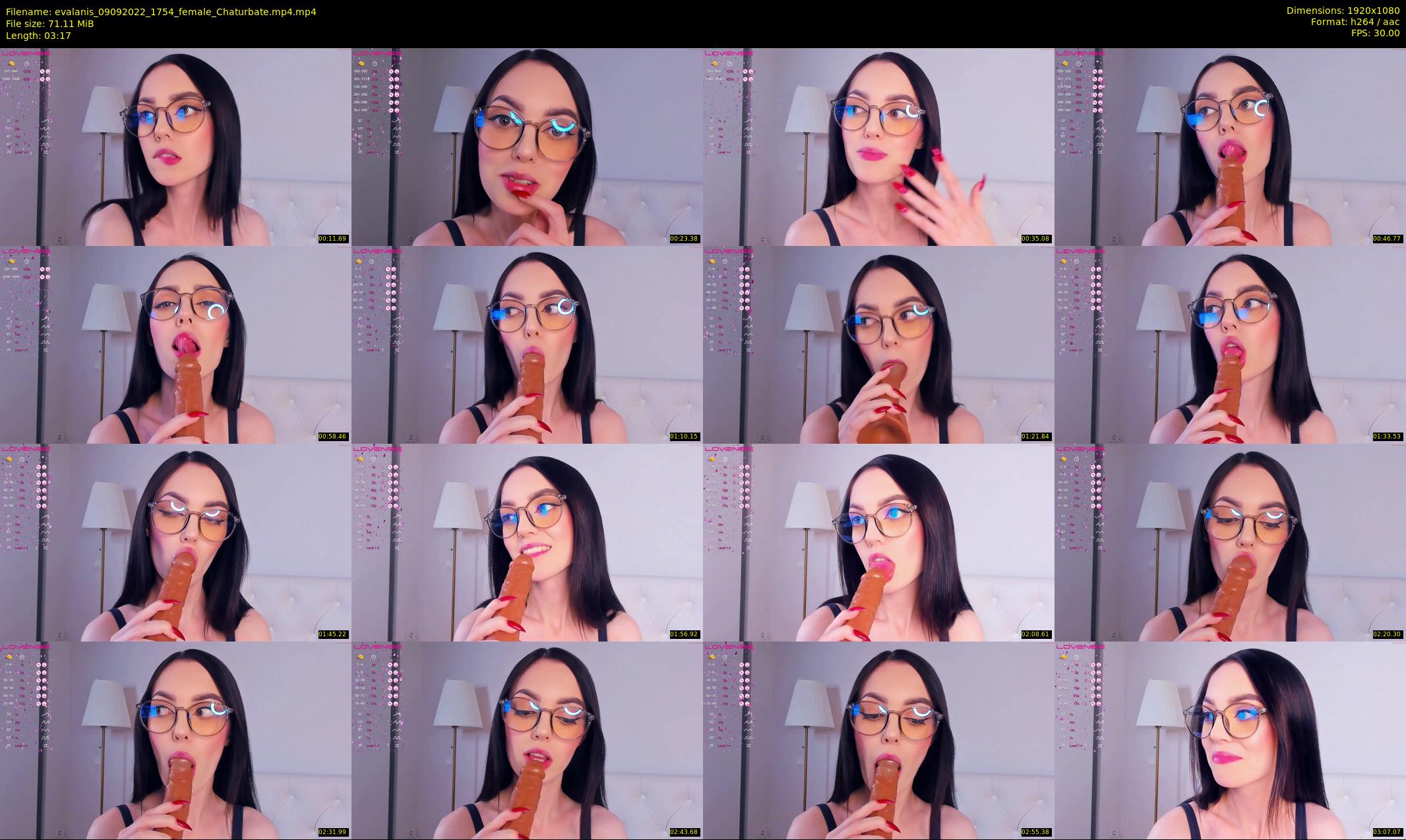 evalanis — 4 minute Chaturbate couple cam show recording, 1080p, Sep 9, 2022