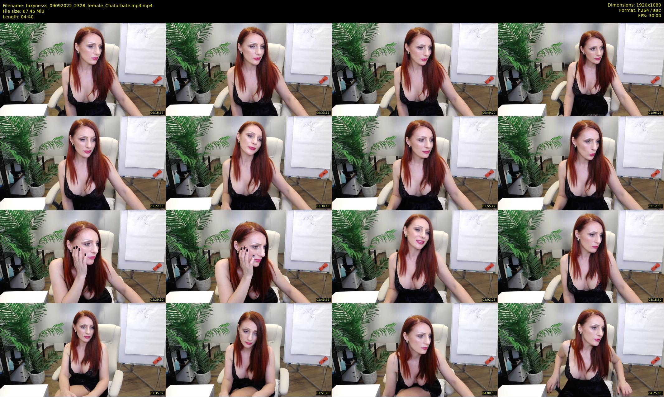 foxynesss — 5 minute Chaturbate female cam show recording, 1080p, Sep 9, 2022