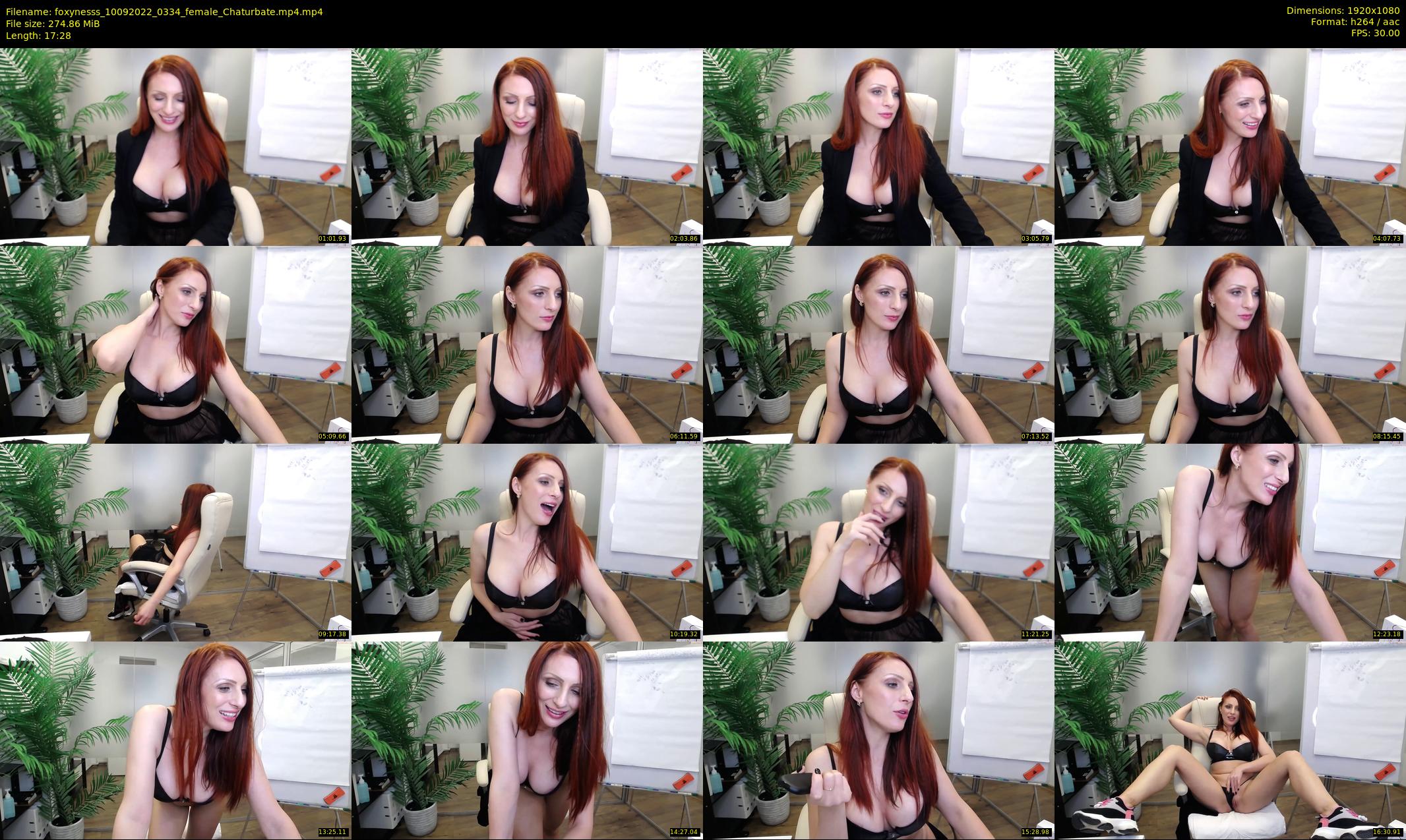 foxynesss — 18 minute Chaturbate female cam show recording, 1080p, Sep 10, 2022