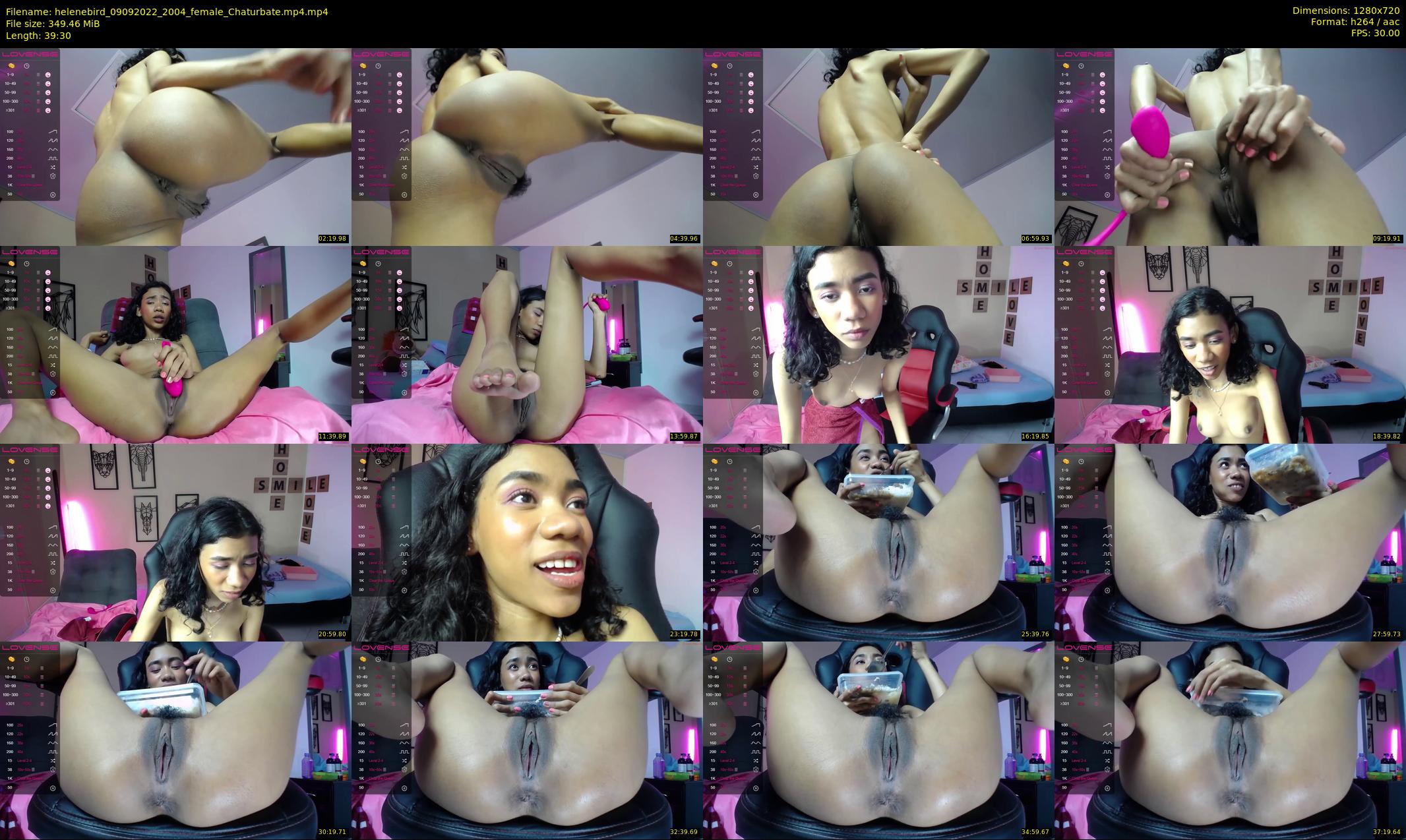helenebird — 40 minute Chaturbate female cam show recording, 720p, Sep 9, 2022