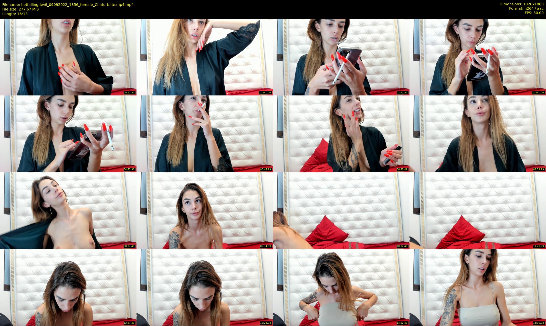 hotfallingdevil — 17 minute Chaturbate female cam show recording, 1080p, Sep 9, 2022
