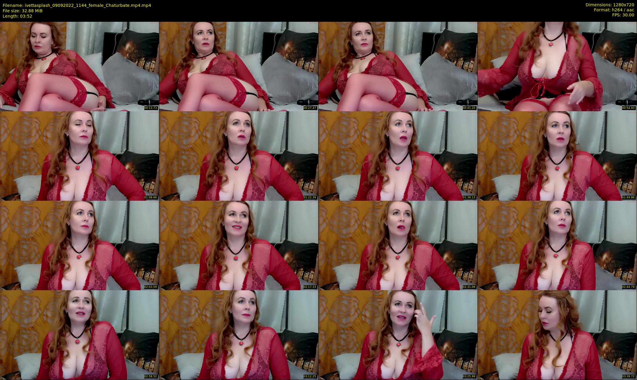 ivettasplash — 4 minute Chaturbate female cam show recording, 720p, Sep 9, 2022