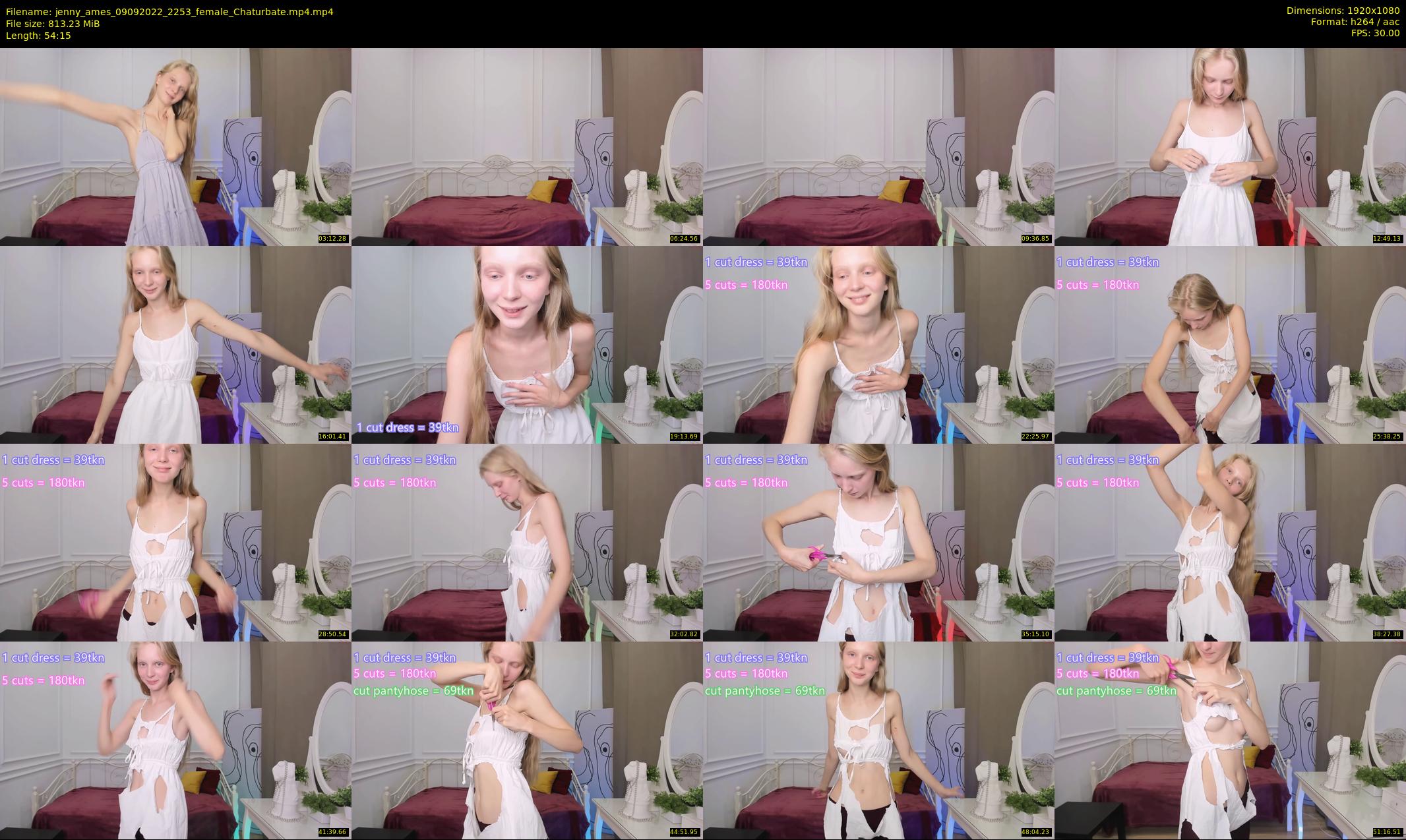 jenny_ames — 55 minute Chaturbate female cam show recording, 1080p, Sep 9, 2022