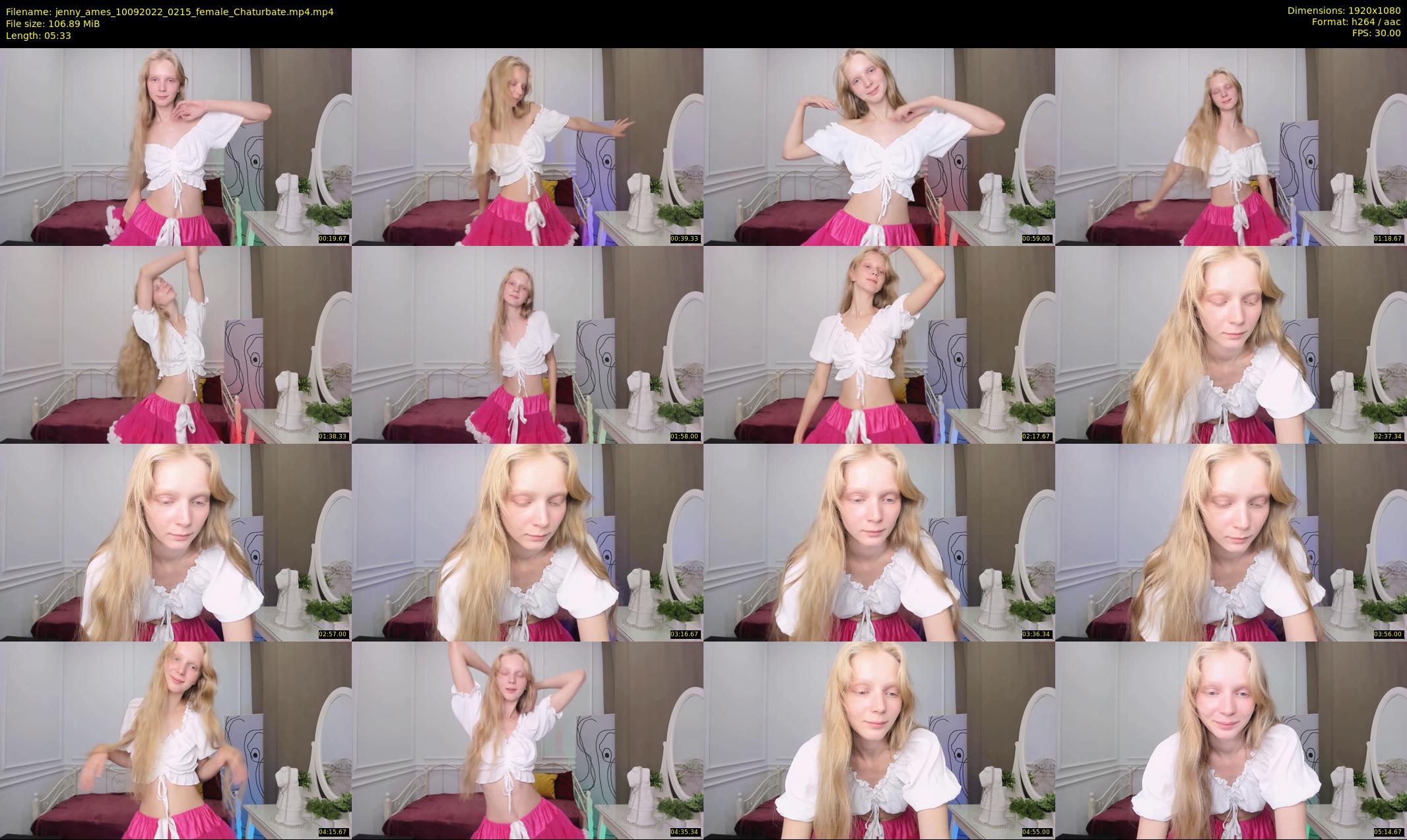 jenny_ames — 6 minute Chaturbate female cam show recording, 1080p, Sep 10, 2022
