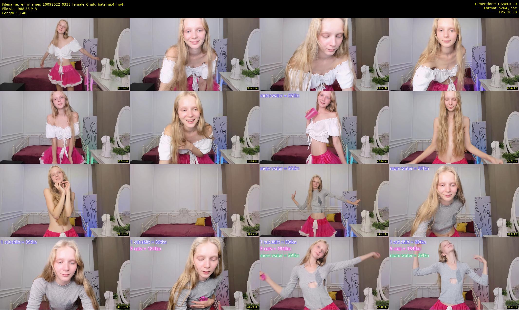 jenny_ames — 54 minute Chaturbate female cam show recording, 1080p, Sep 10, 2022