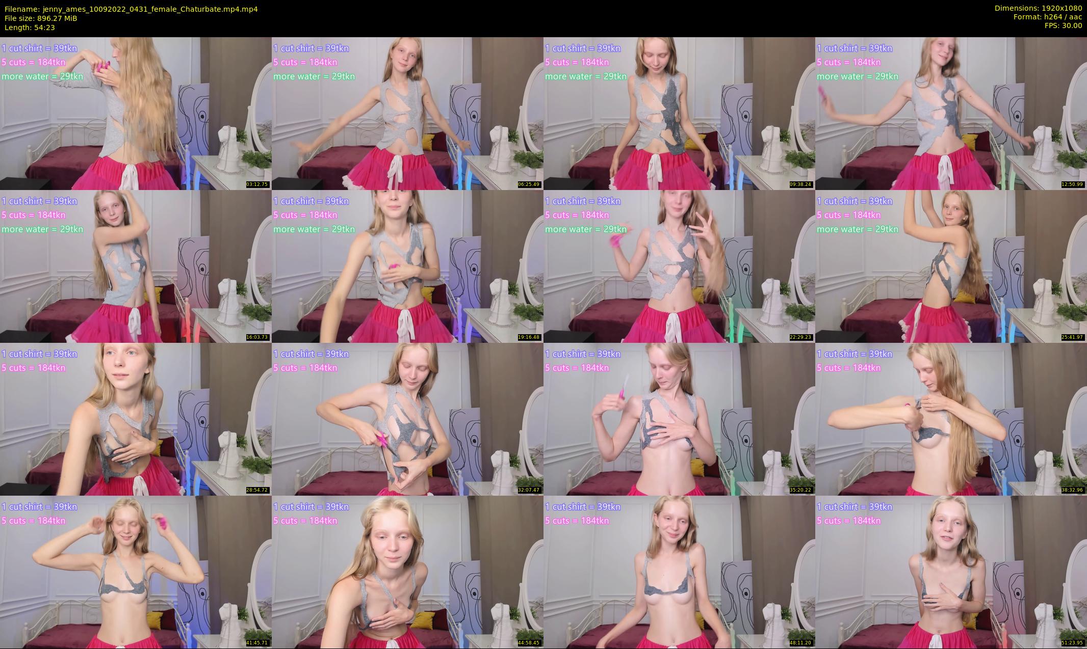 jenny_ames — 55 minute Chaturbate female cam show recording, 1080p, Sep 10, 2022