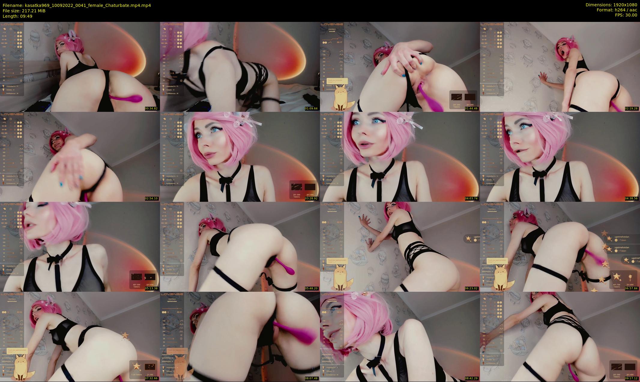 kasatka969 — 10 minute Chaturbate female cam show recording, 1080p, Sep 10, 2022