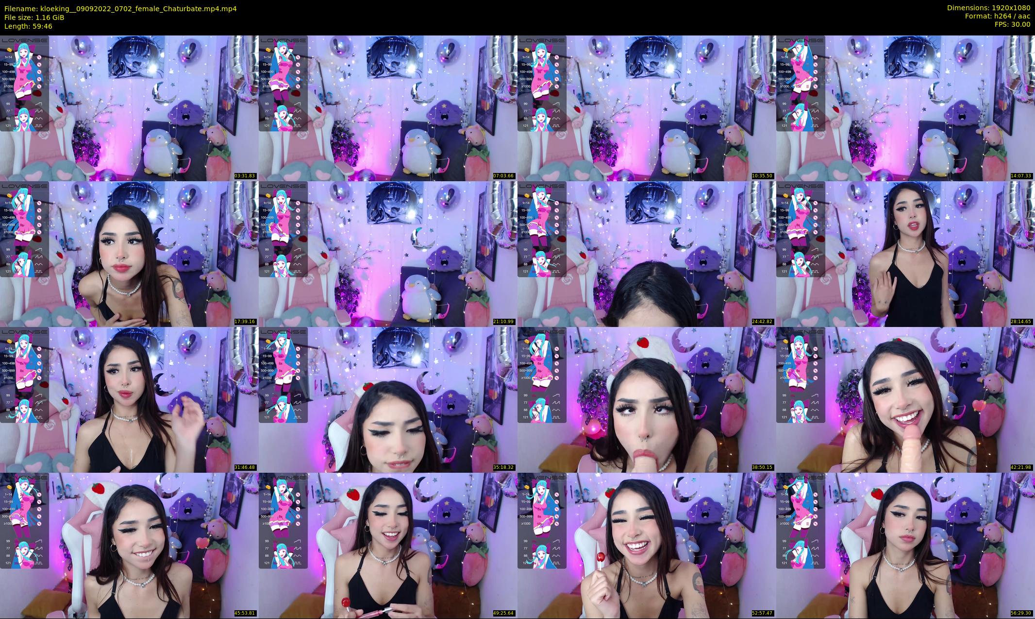 kloeking_ — 60 minute Chaturbate female cam show recording, 1080p, Sep 9, 2022