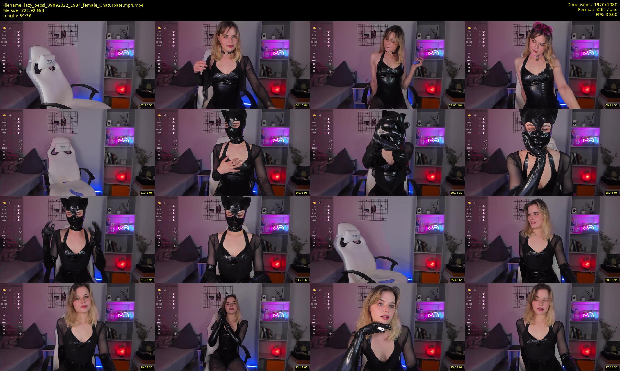 lazy_pepsi — 40 minute Chaturbate female cam show recording, 1080p, Sep 9, 2022