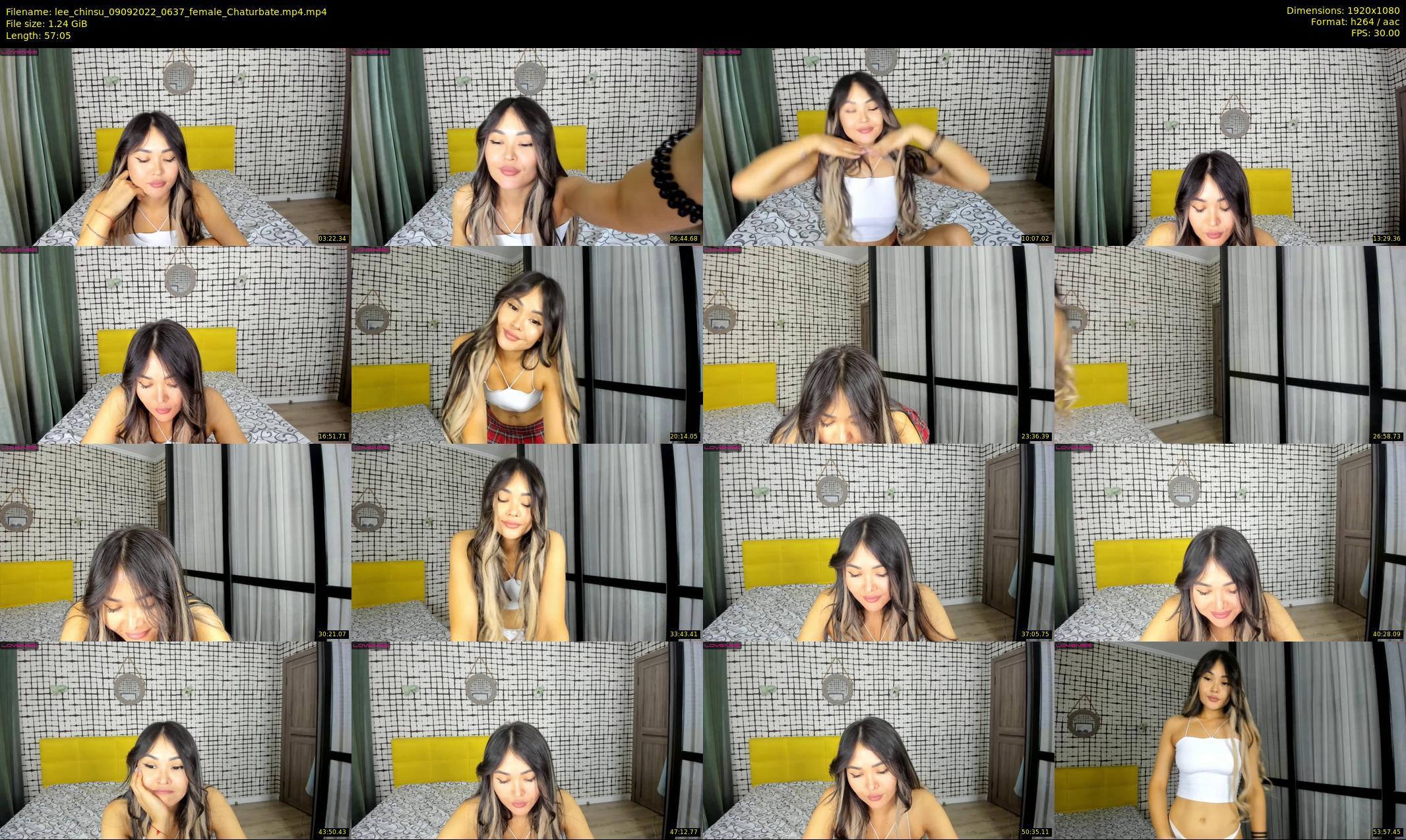 lee_chinsu — 58 minute Chaturbate female cam show recording, 1080p, Sep 9, 2022