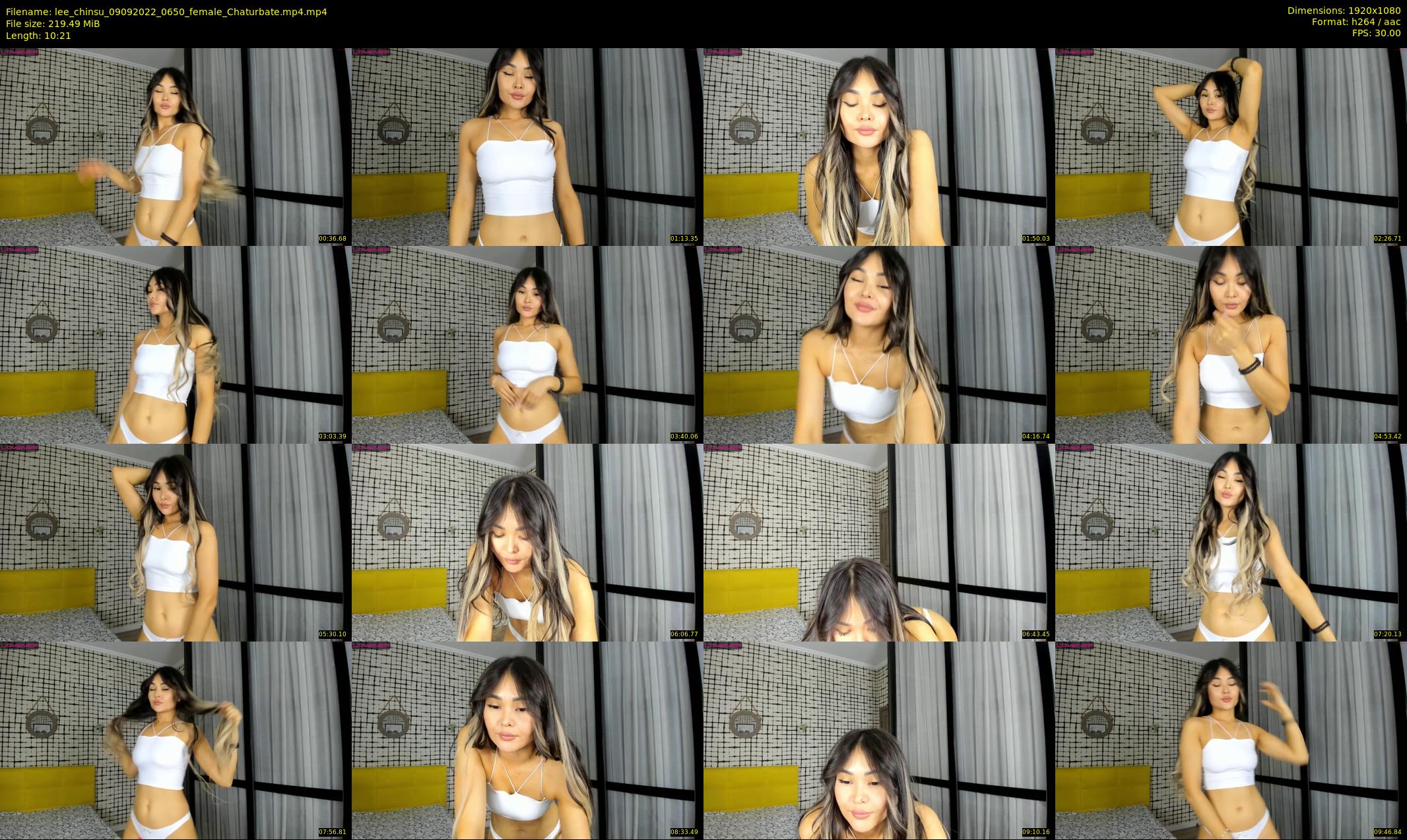 lee_chinsu — 11 minute Chaturbate female cam show recording, 1080p, Sep 9, 2022