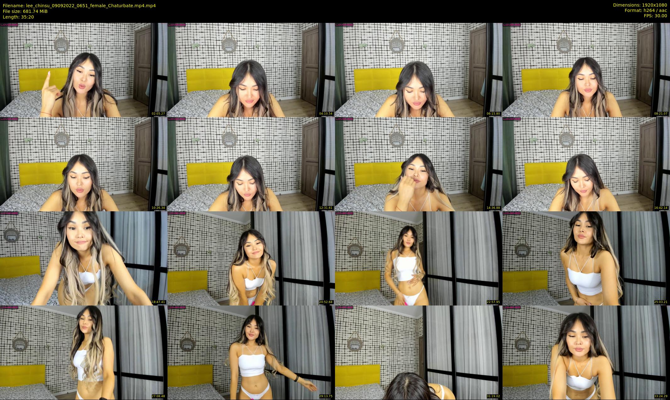 lee_chinsu — 36 minute Chaturbate female cam show recording, 1080p, Sep 9, 2022