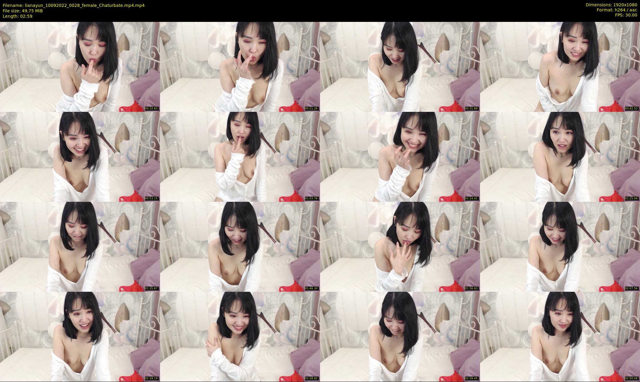 lianayun — 3 minute Chaturbate female cam show recording, 1080p, Sep 10, 2022