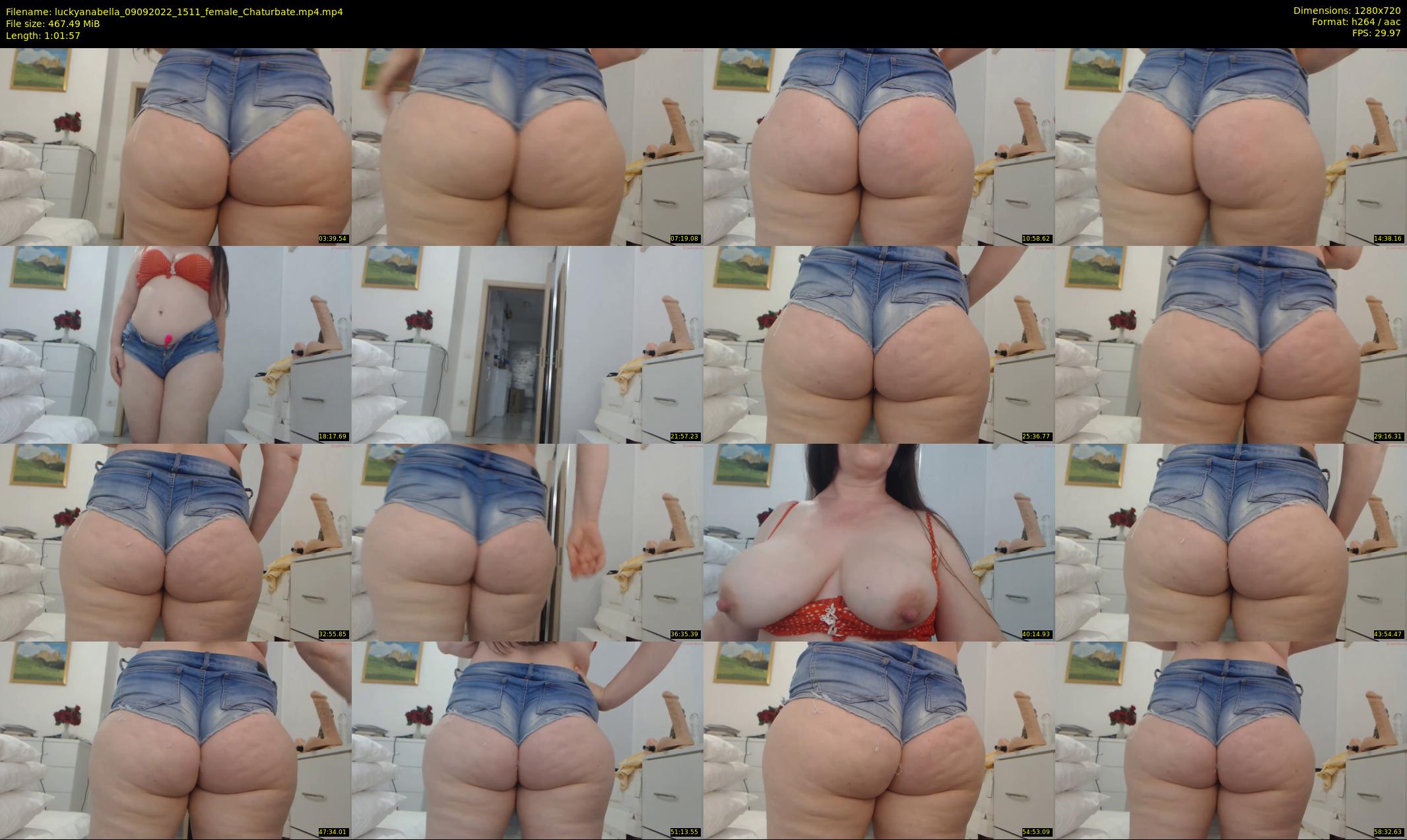 luckyanabella — 62 minute Chaturbate female cam show recording, 720p, Sep 9, 2022