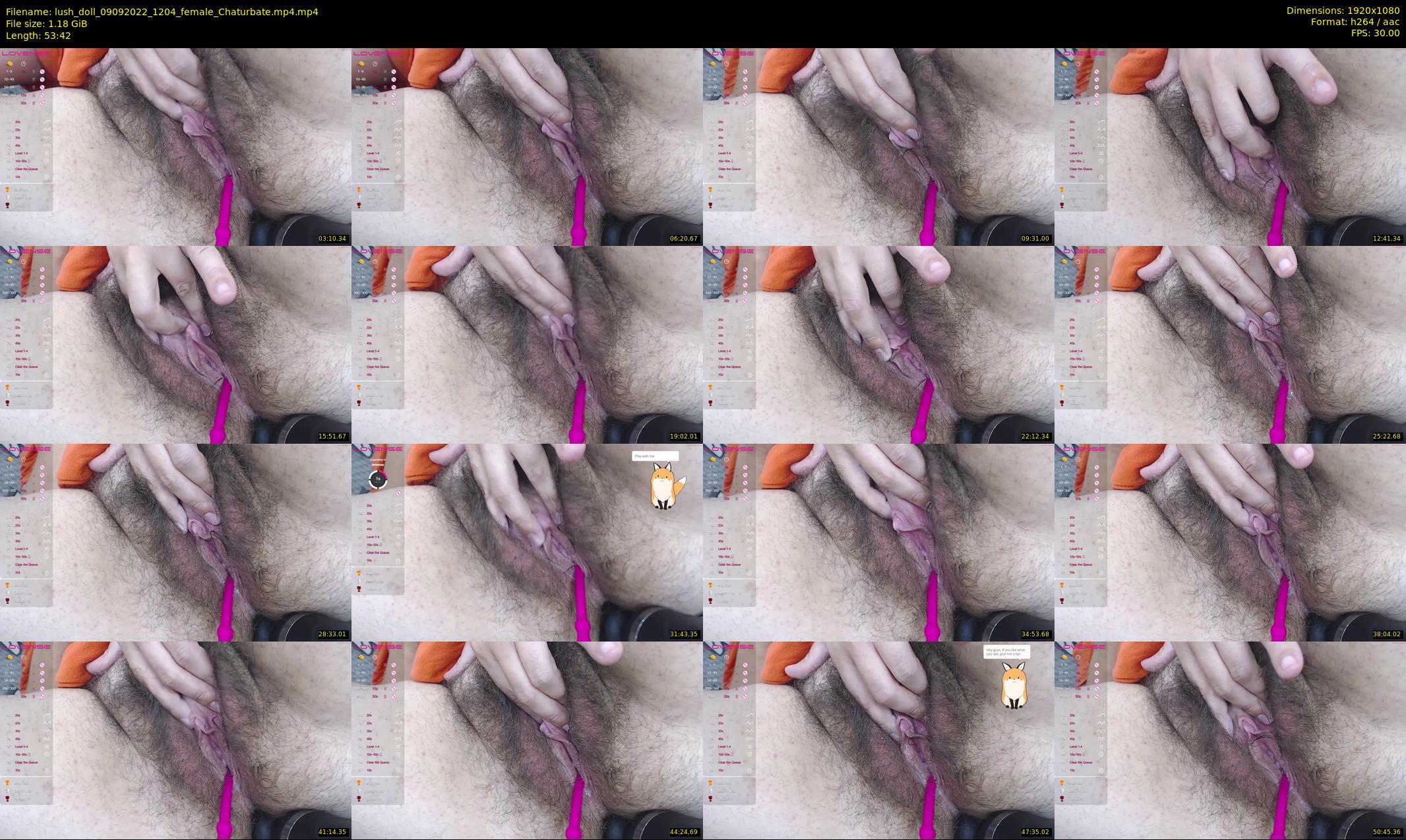 lush_doll — 54 minute Chaturbate female cam show recording, 1080p, Sep 9, 2022