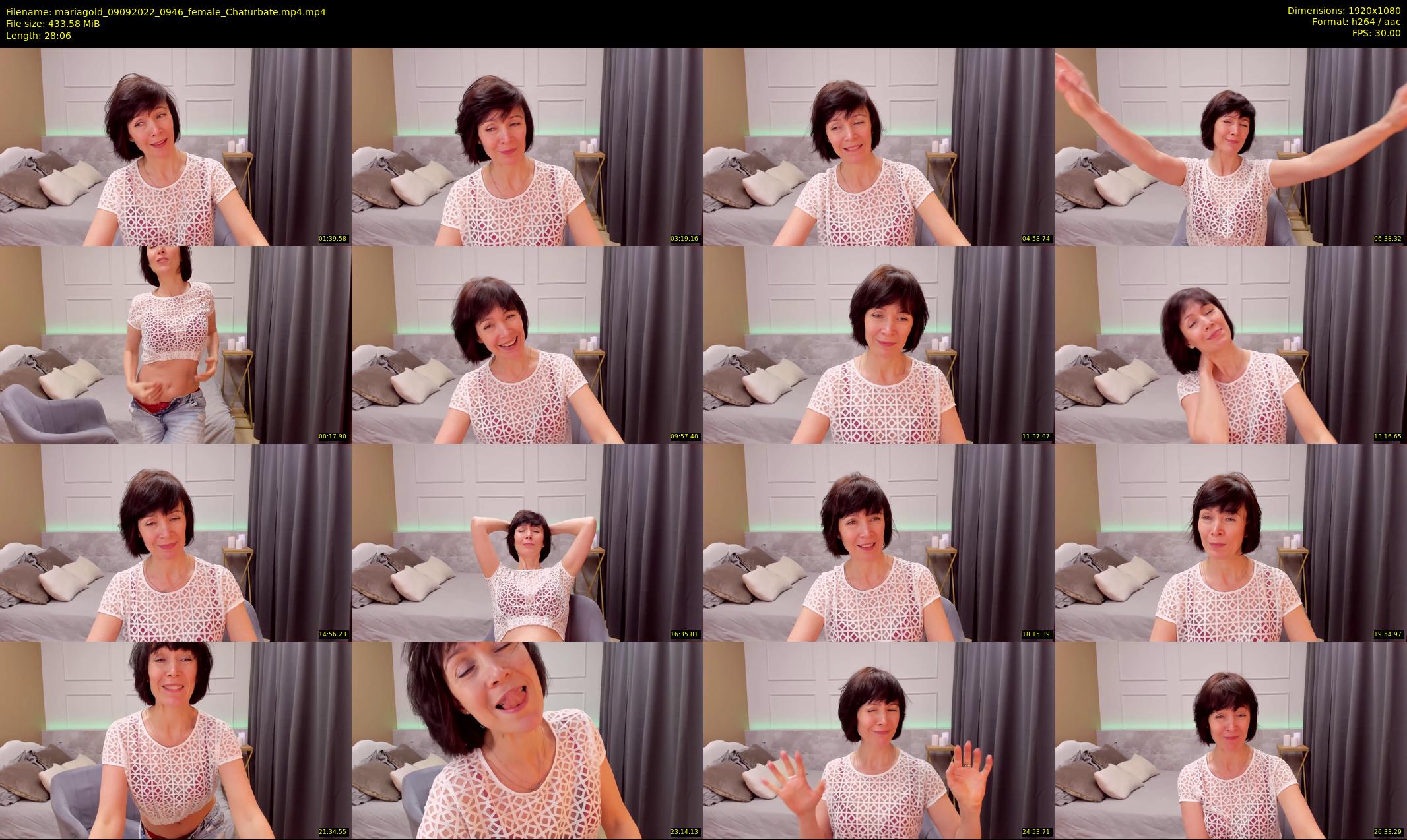 mariagold — 29 minute Chaturbate female cam show recording, 1080p, Sep 9, 2022