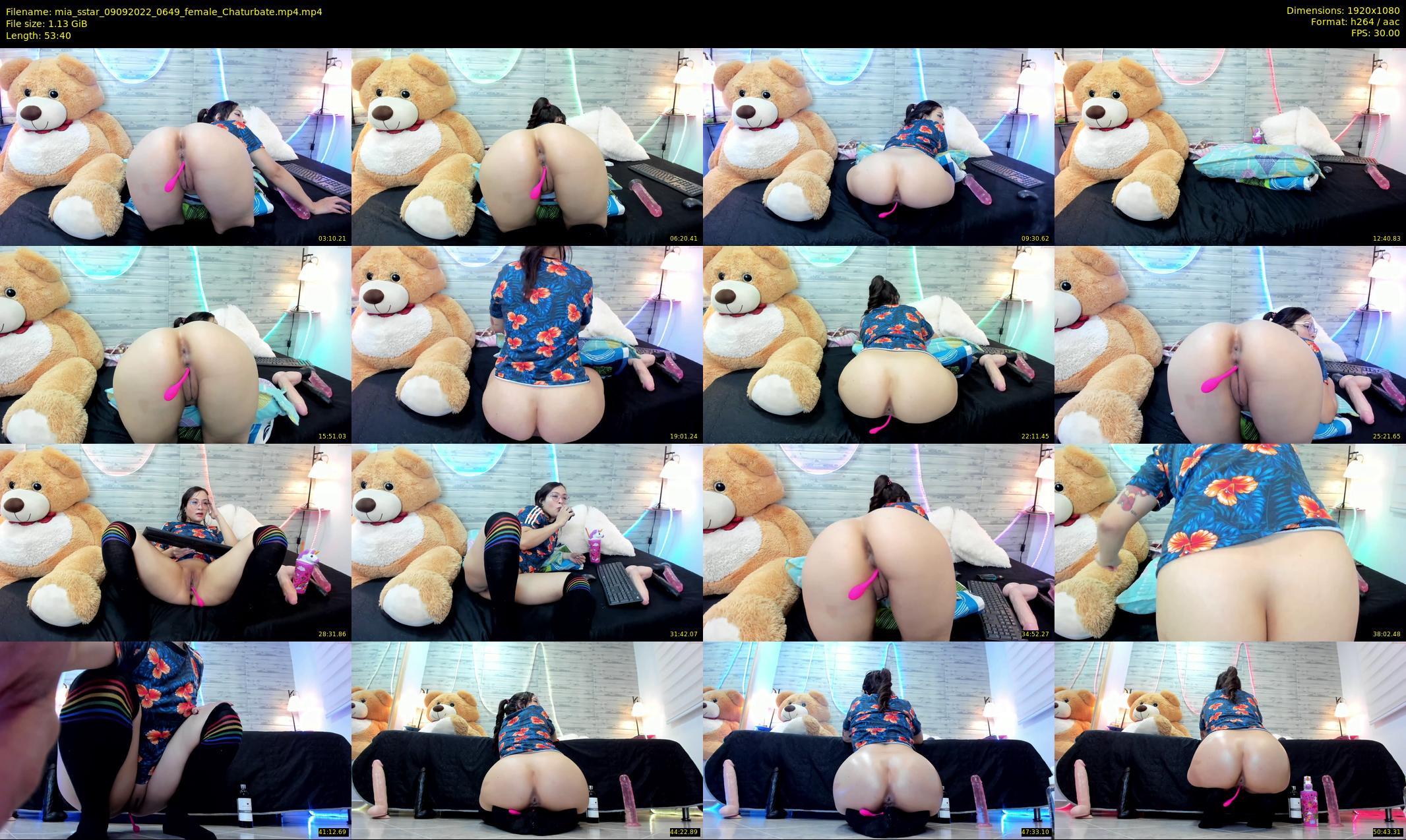 mia_sstar — 54 minute Chaturbate female cam show recording, 1080p, Sep 9, 2022