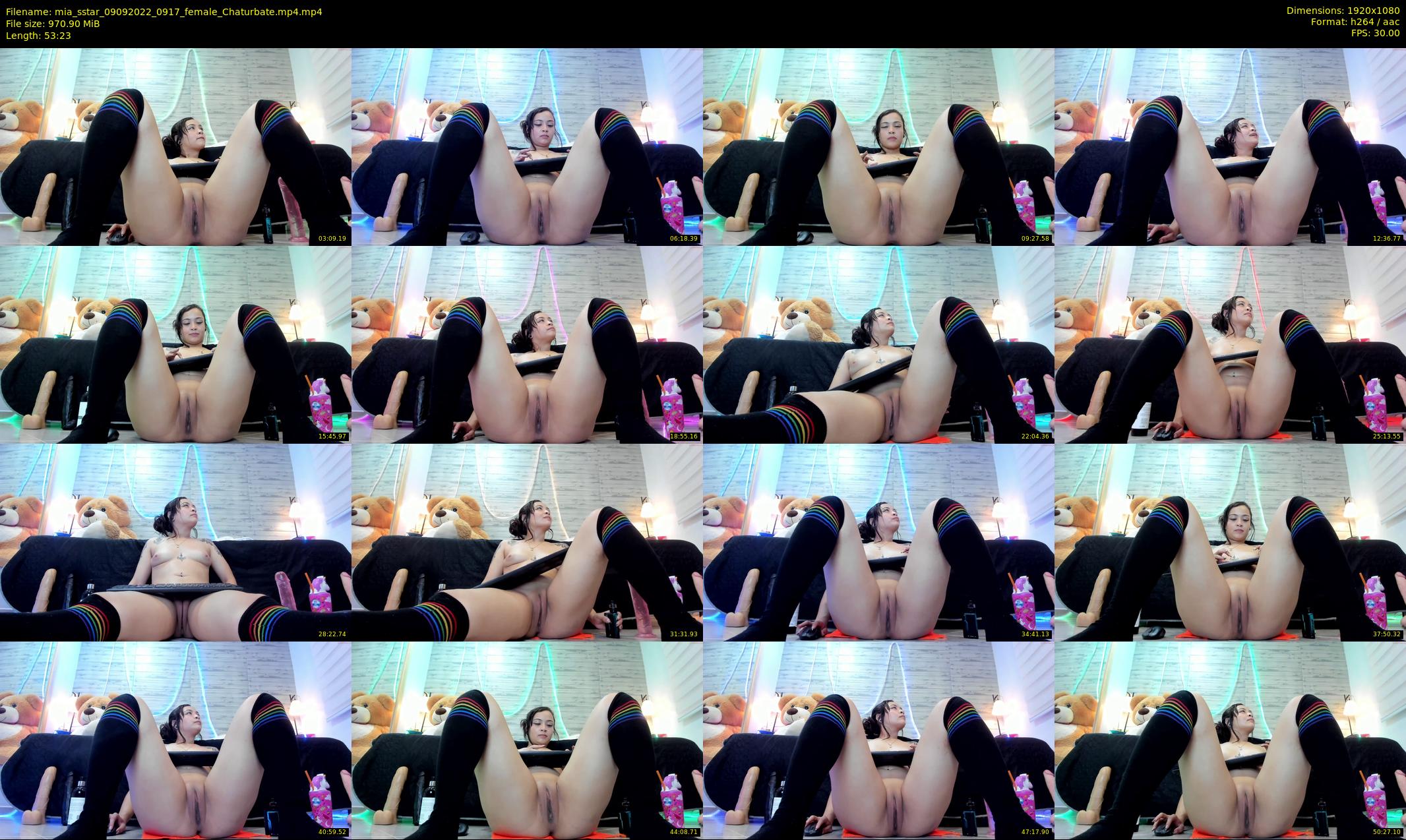 mia_sstar — 54 minute Chaturbate female cam show recording, 1080p, Sep 9, 2022
