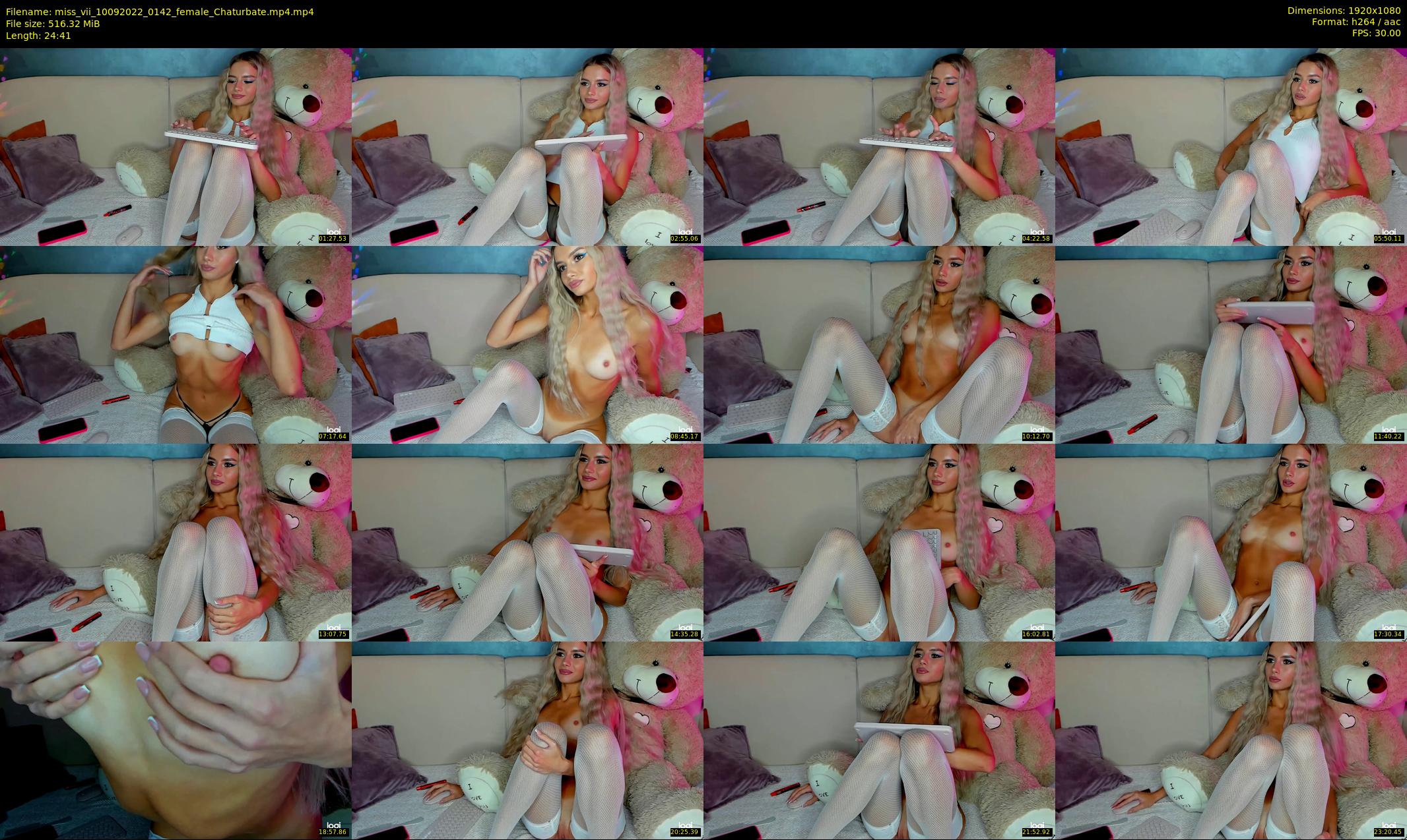 miss_vii — 25 minute Chaturbate female cam show recording, 1080p, Sep 10, 2022