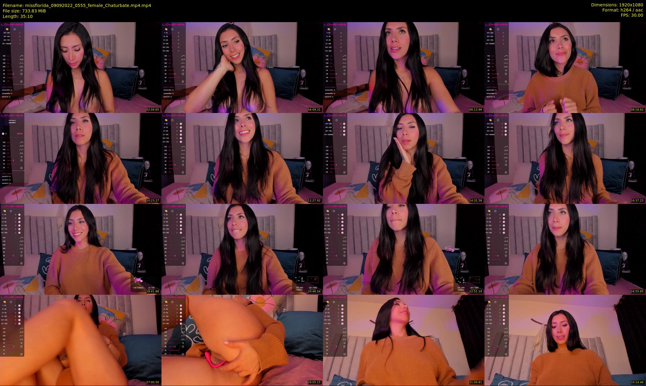 missflorida — 36 minute Chaturbate female cam show recording, 1080p, Sep 9, 2022