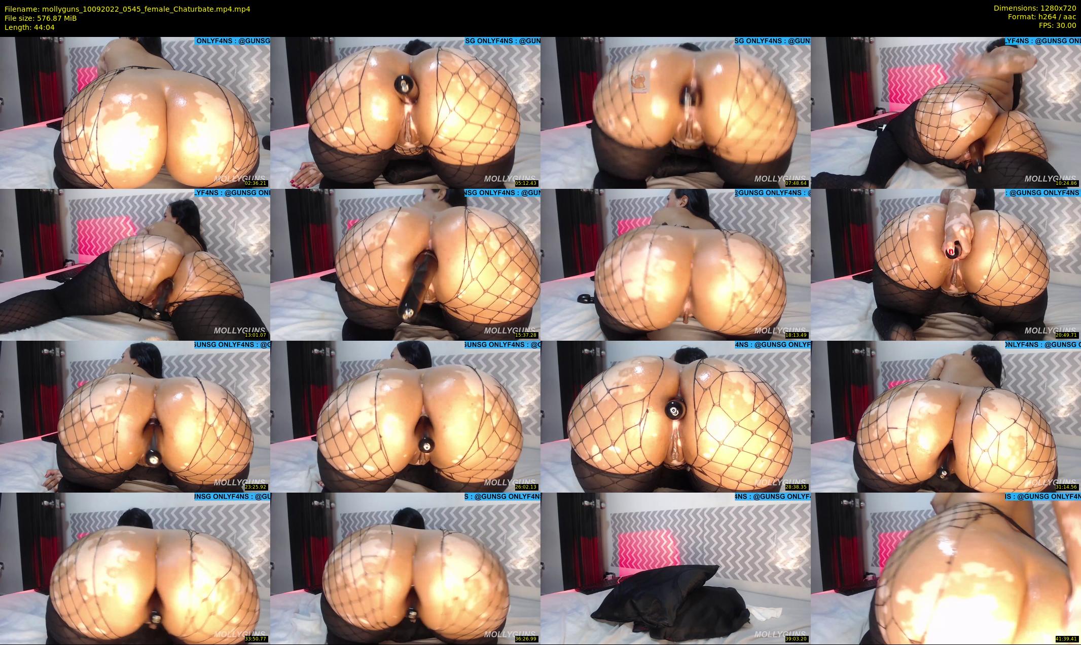 mollyguns — 45 minute Chaturbate female cam show recording, 720p, Sep 10, 2022