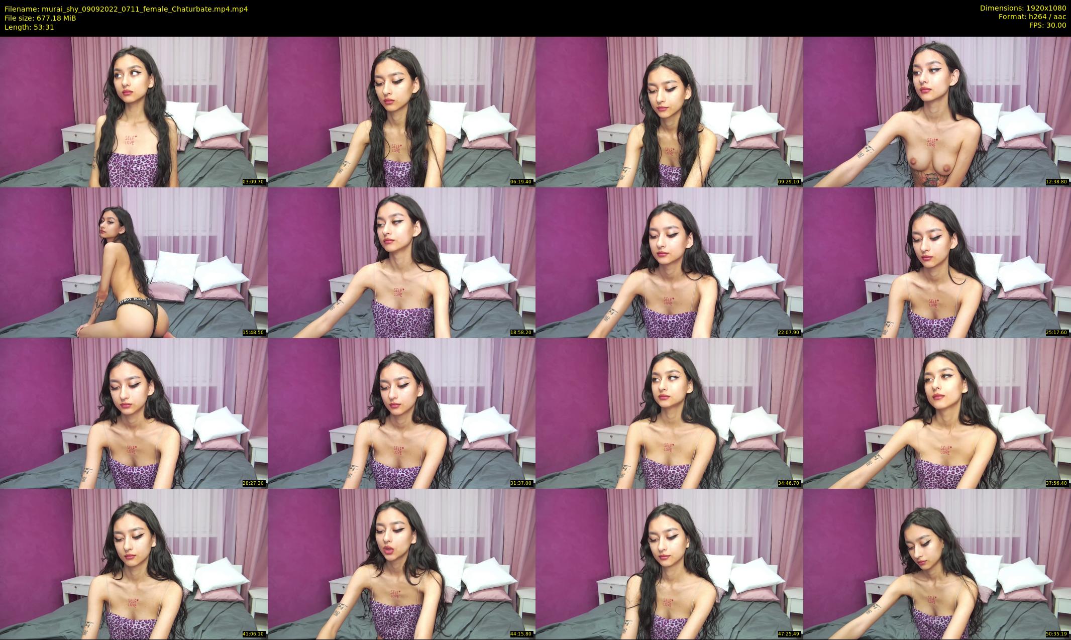 murai_shy — 54 minute Chaturbate female cam show recording, 1080p, Sep 9, 2022