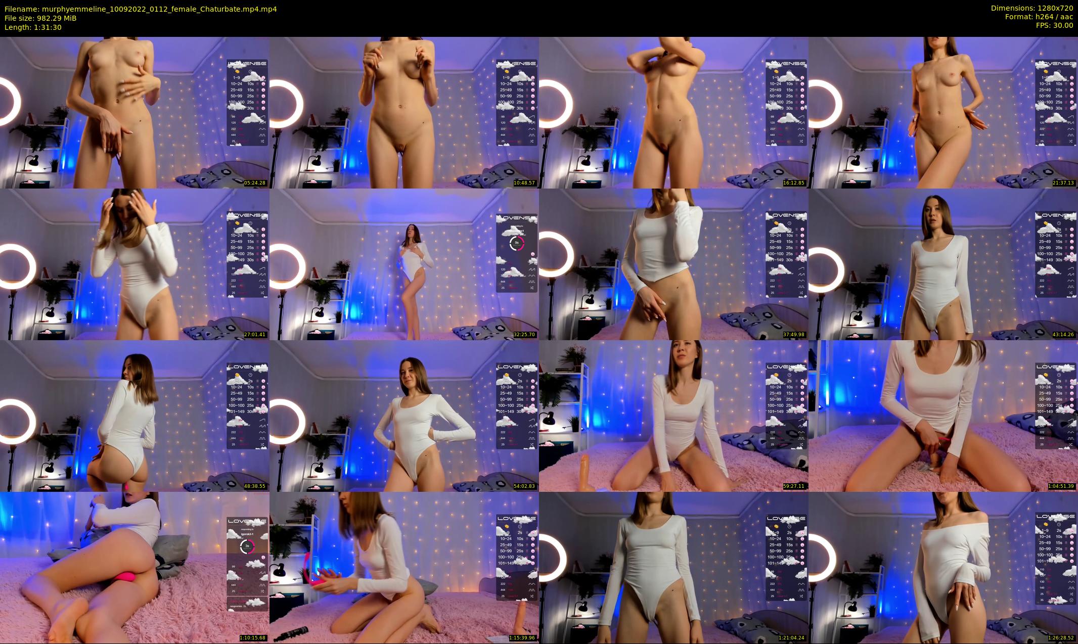 murphyemmeline — 92 minute Chaturbate female cam show recording, 720p, Sep 10, 2022
