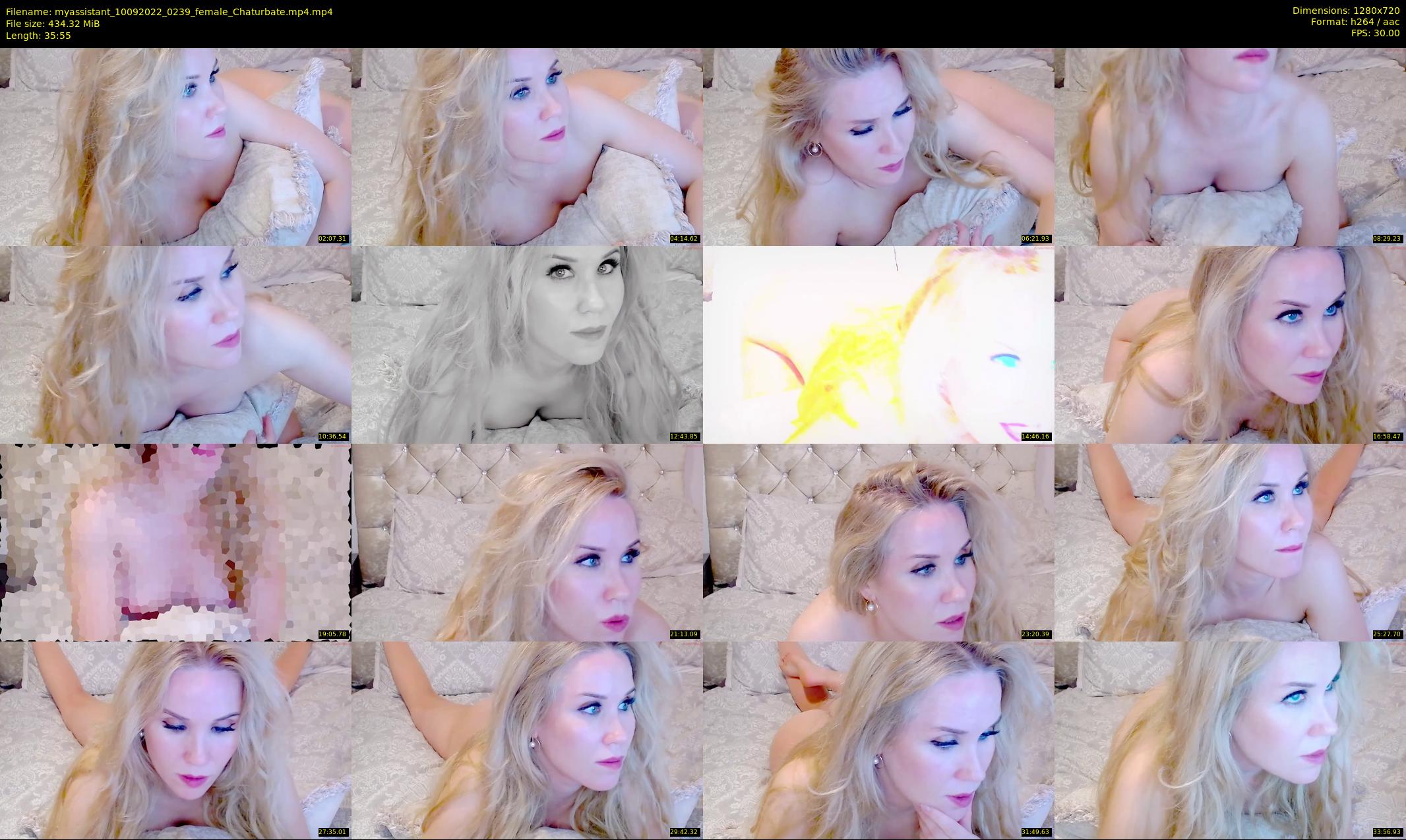 myassistant — 36 minute Chaturbate female cam show recording, 720p, Sep 10, 2022