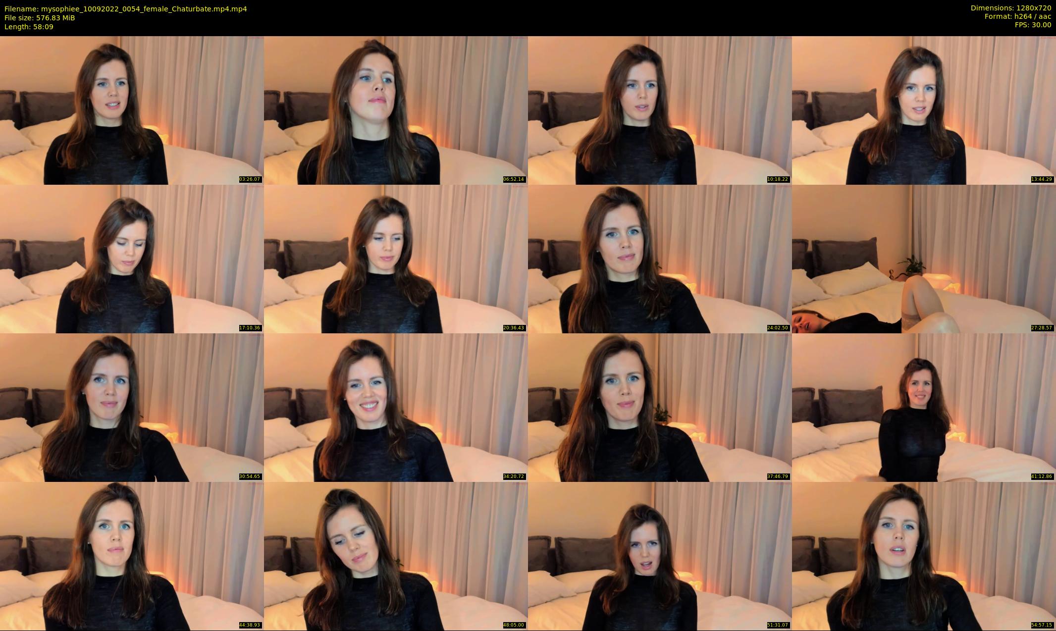 mysophiee — 59 minute Chaturbate female cam show recording, 720p, Sep 10, 2022