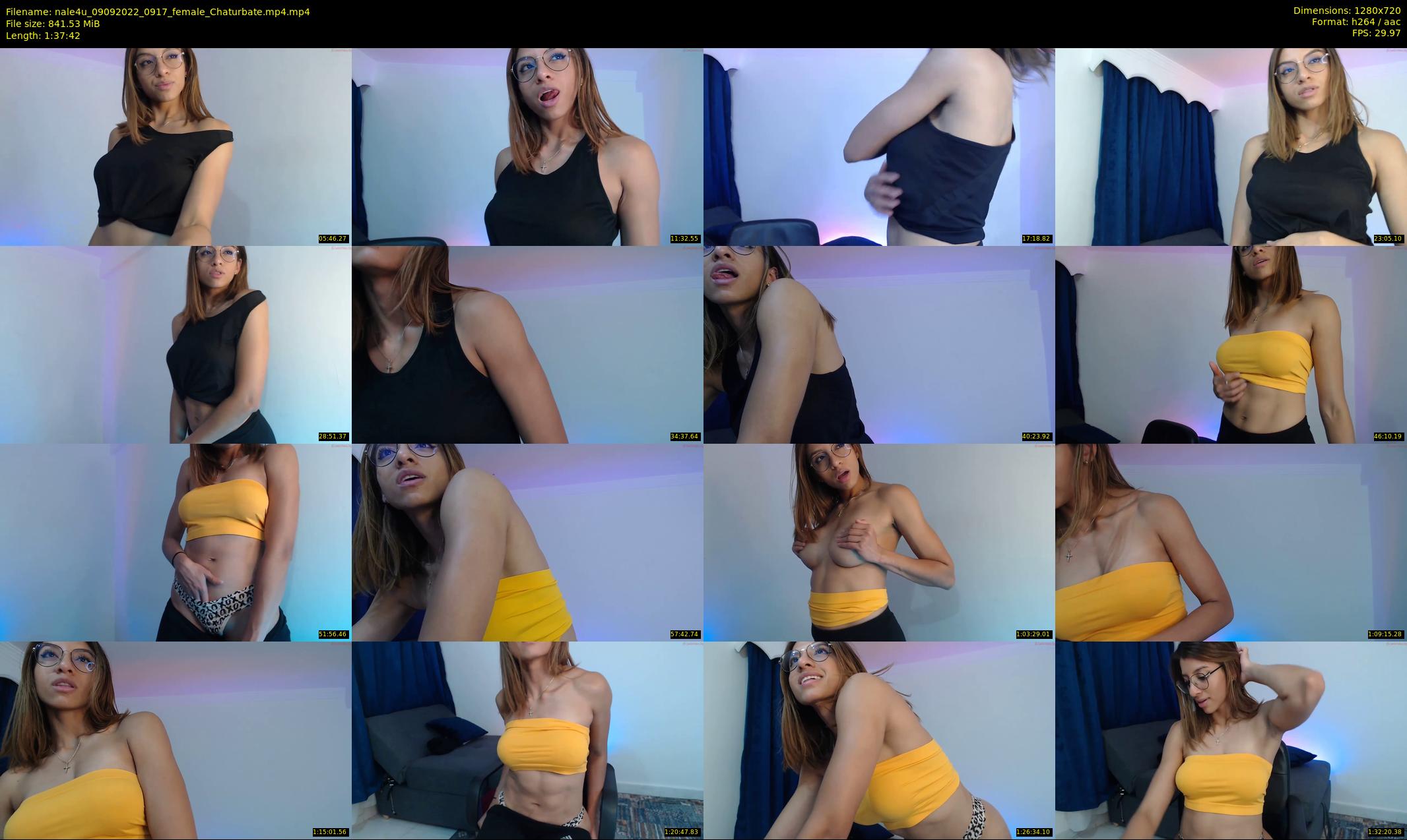 nale4u — 98 minute Chaturbate female cam show recording, 720p, Sep 9, 2022