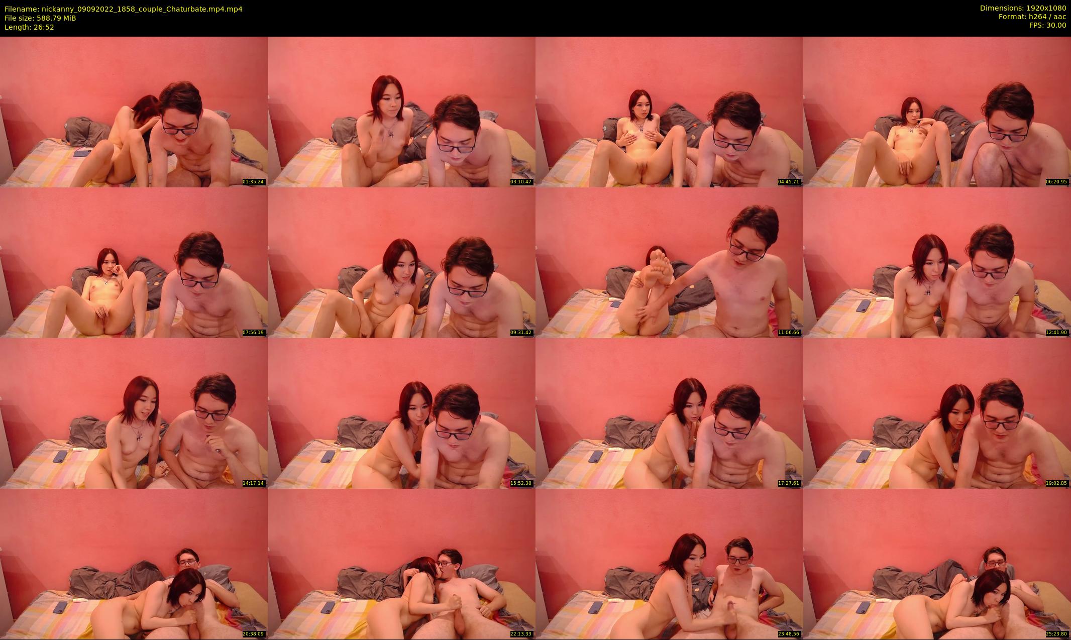 nickanny — 27 minute Chaturbate couple cam show recording, 1080p, Sep 9, 2022