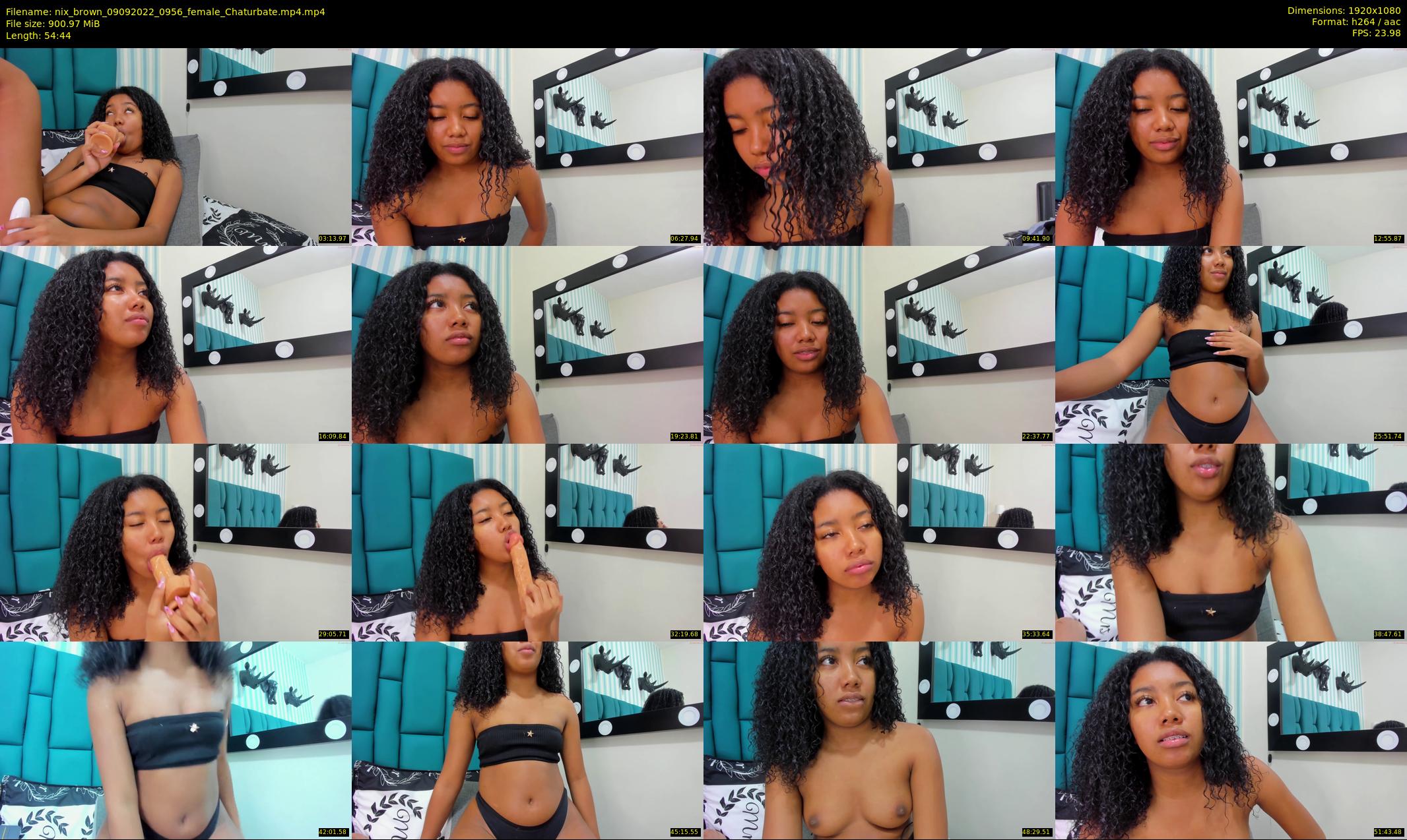 nix_brown — 55 minute Chaturbate female cam show recording, 1080p, Sep 9, 2022