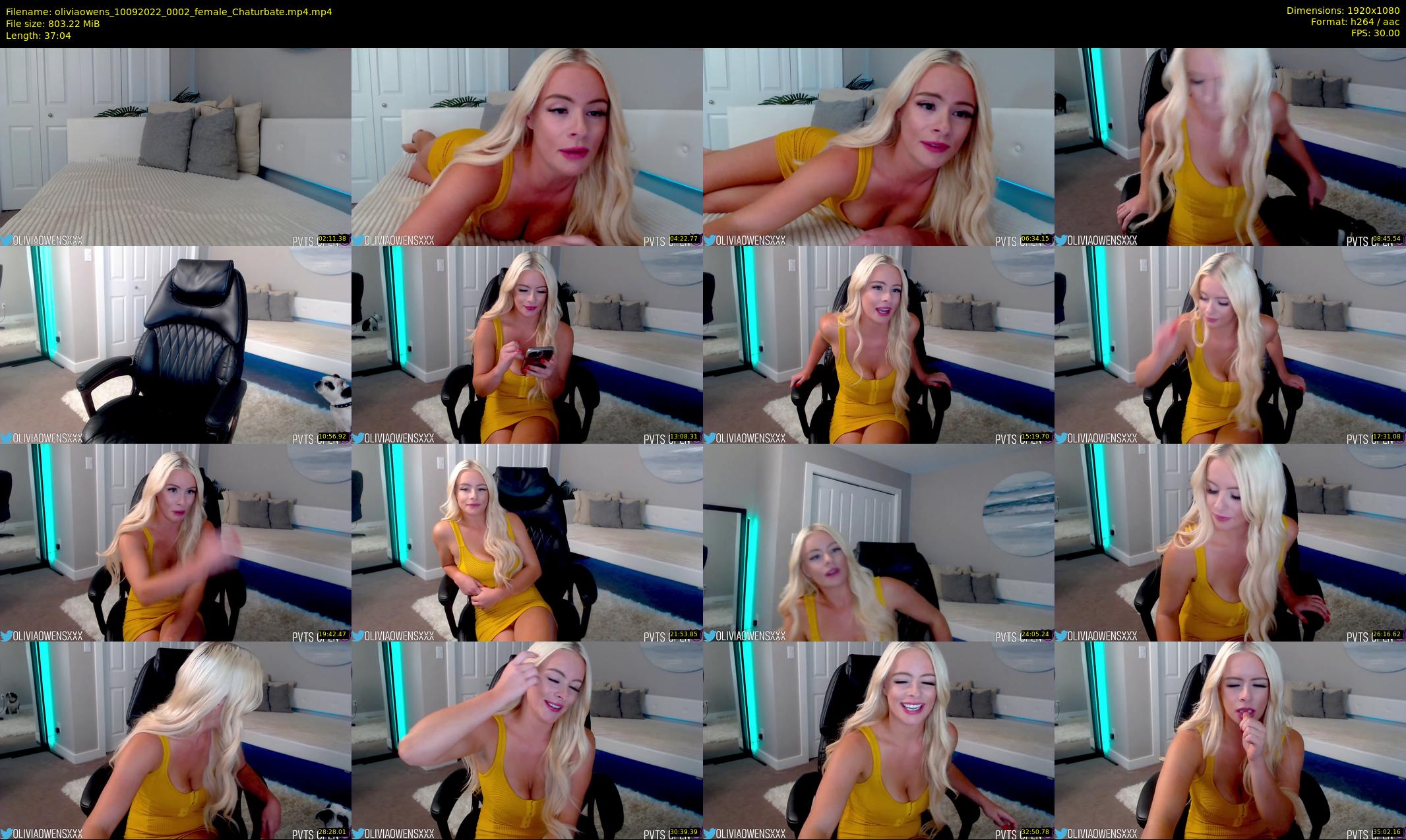 oliviaowens — 38 minute Chaturbate female cam show recording, 1080p, Sep 10, 2022
