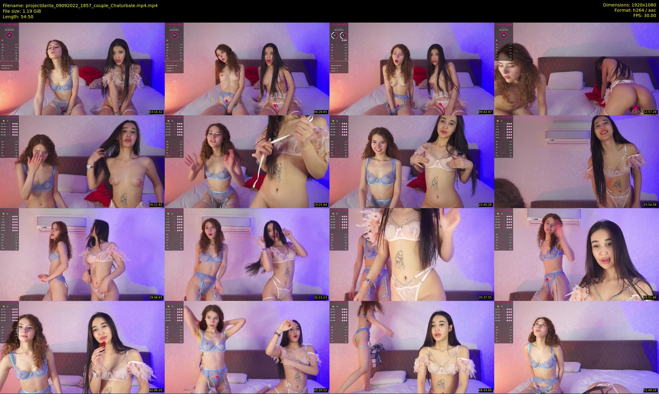 projectdanta — 55 minute Chaturbate female cam show recording, 1080p, Sep 9, 2022