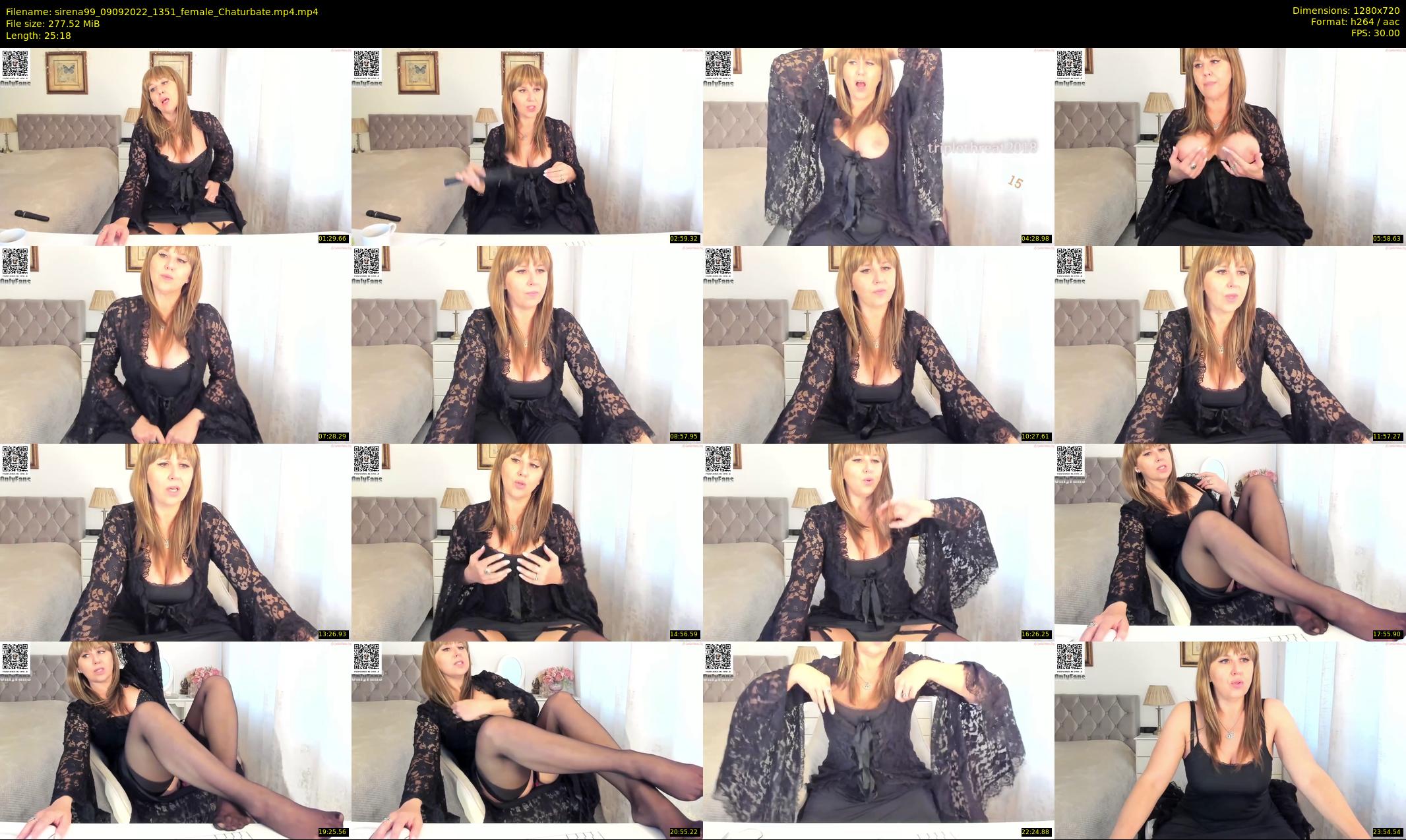 sirena99 — 26 minute Chaturbate female cam show recording, 720p, Sep 9, 2022